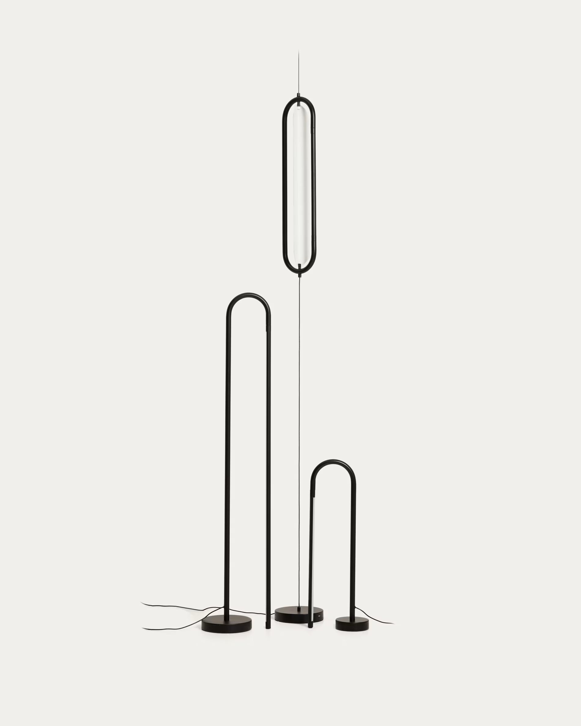 Tischlampe BOW schwarz [Amelia]
