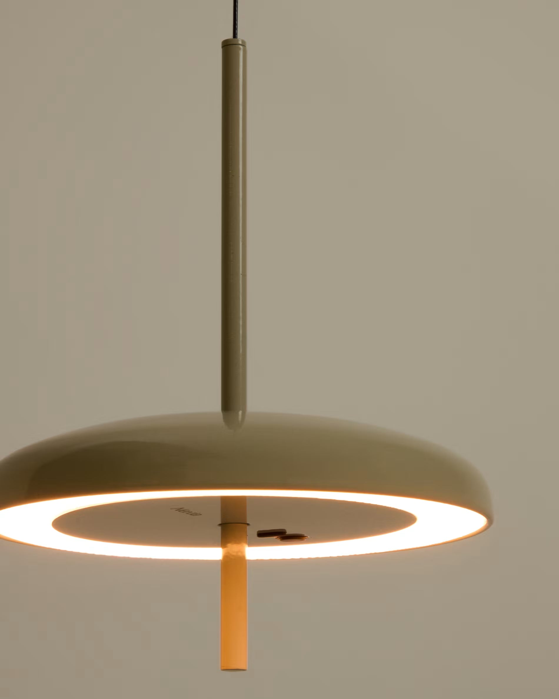 Lampa wisząca PORTE jasnoszary