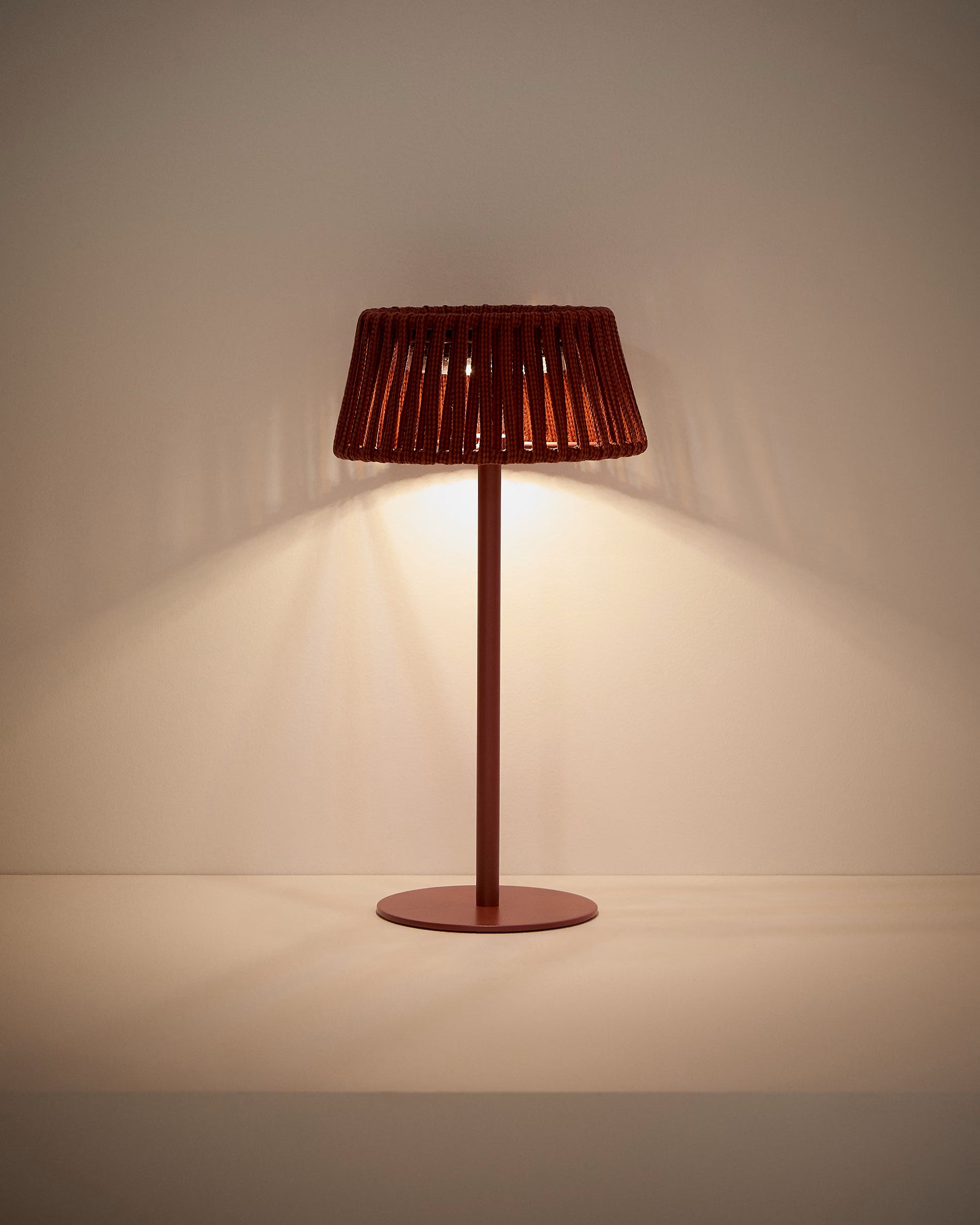 ALDET Terracotta Solar Garden Lamp
