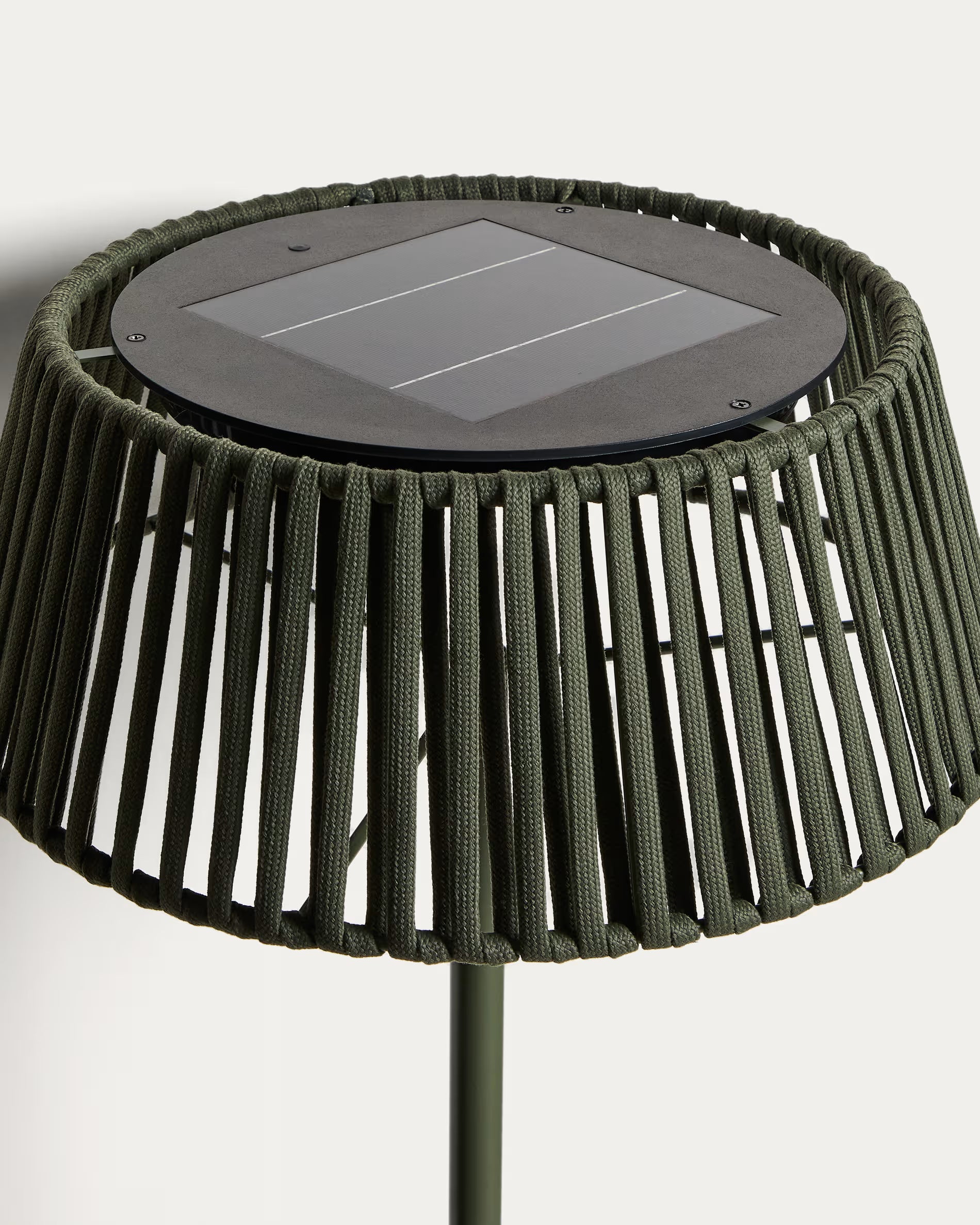 Solar garden floor lamp ALDET green
