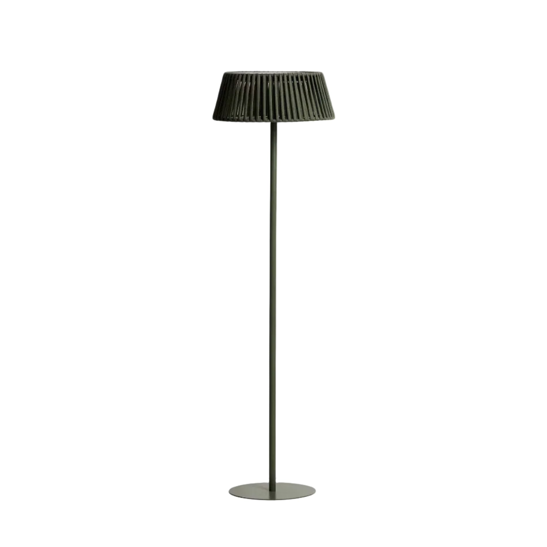 Solar garden floor lamp ALDET green