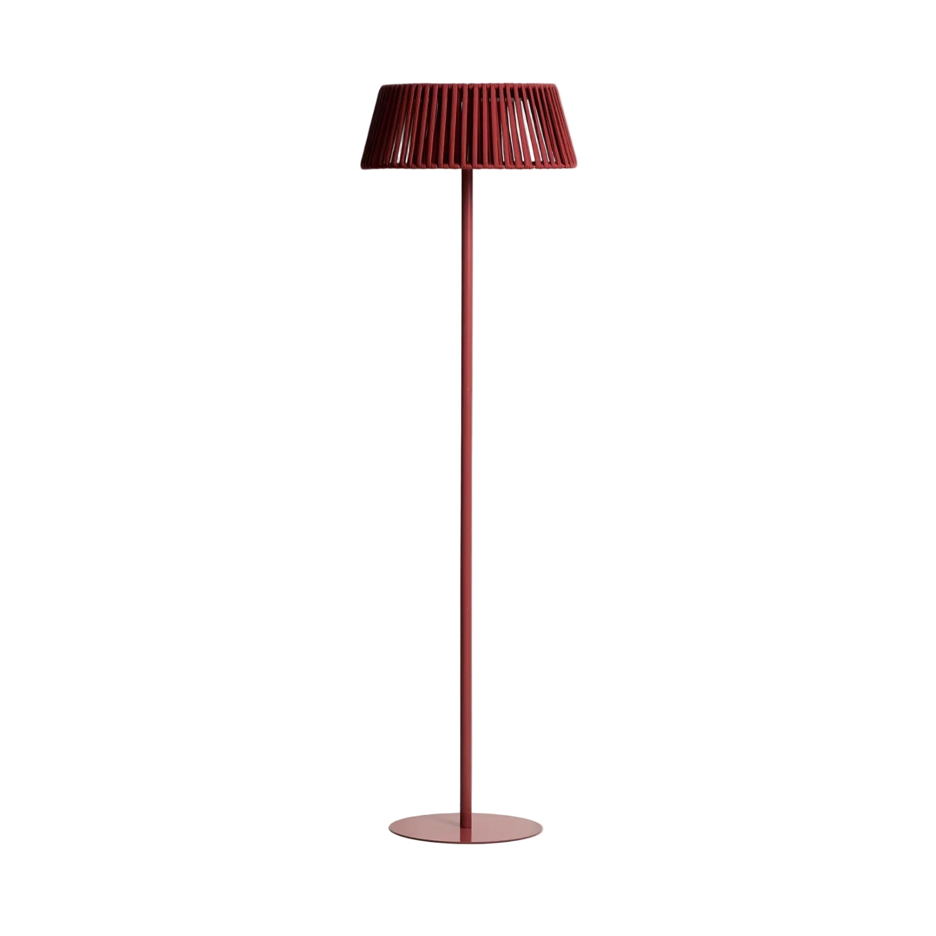 ALDET terracotta solar floor garden lamp