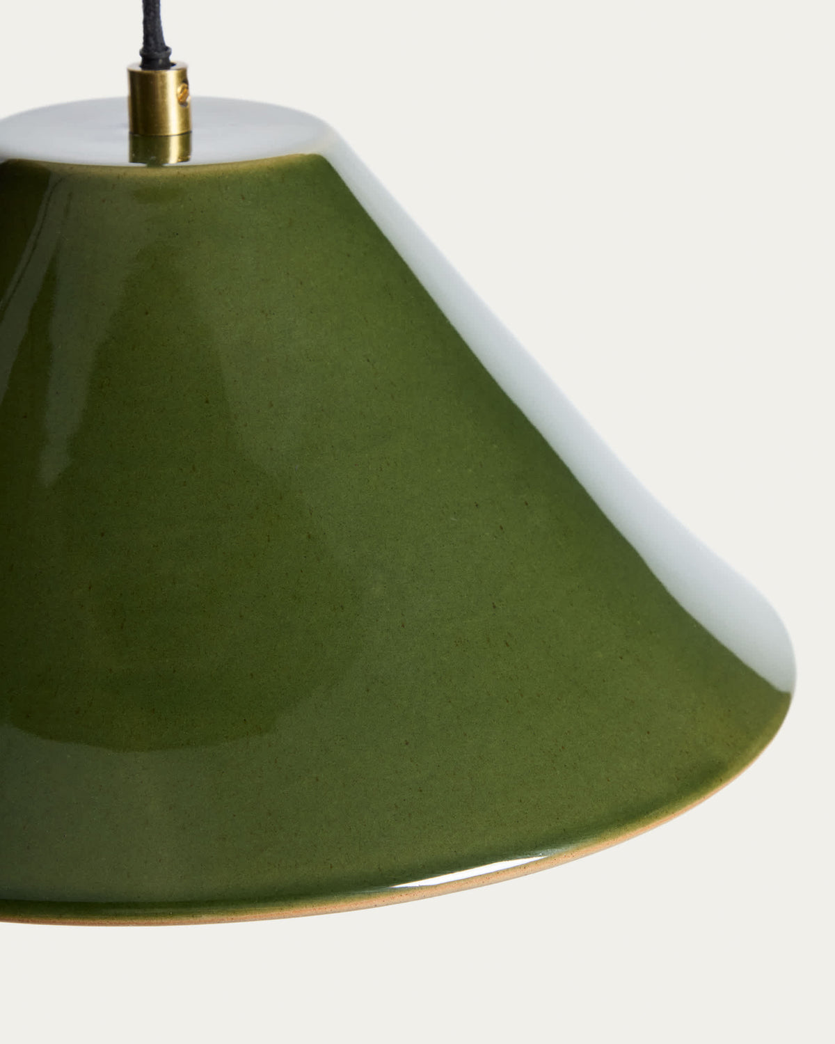 Lampa wisząca CEREN zielony ceramika – ujęcie 4