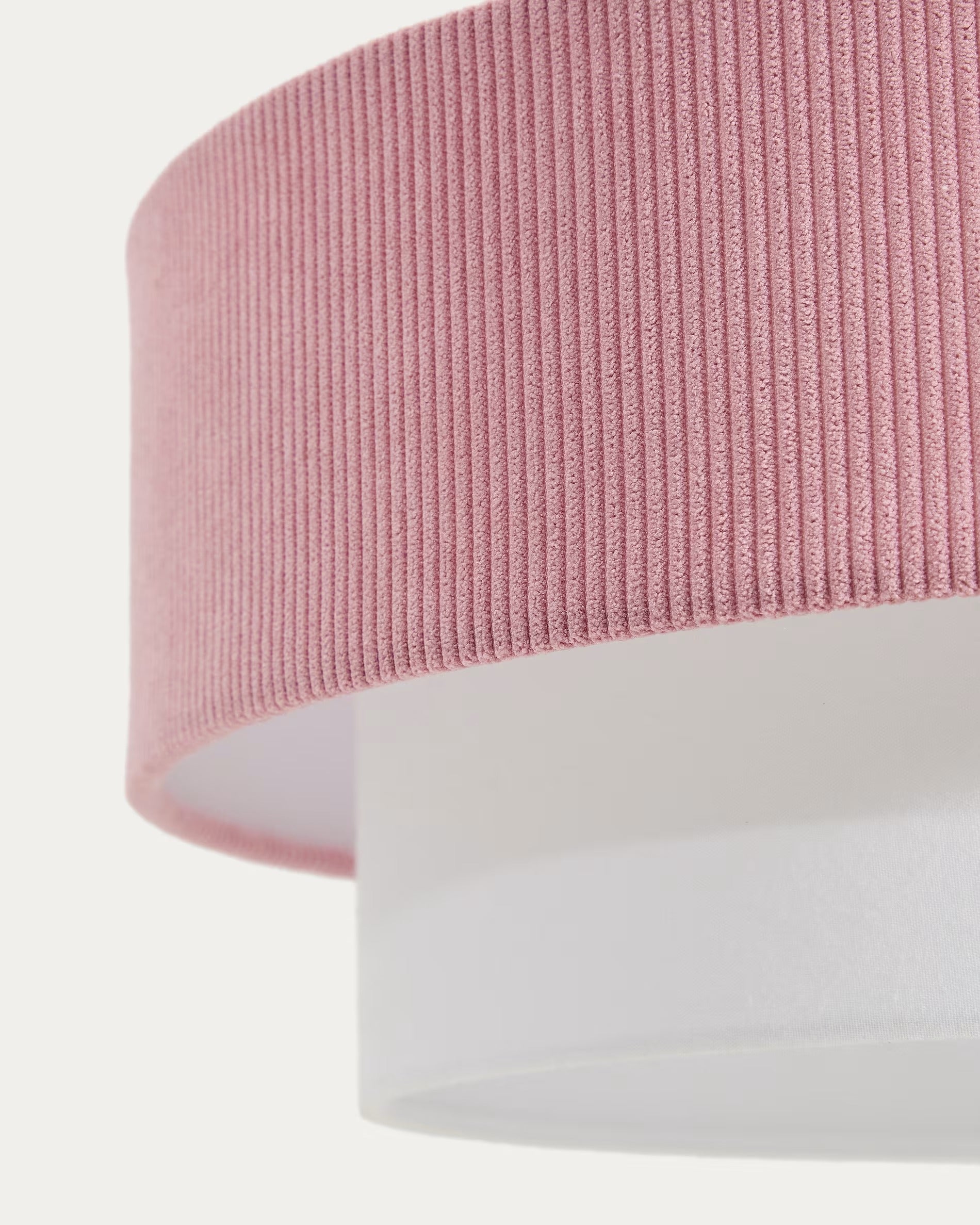 Pendelleuchte BIANELLA rosa mit Weiß