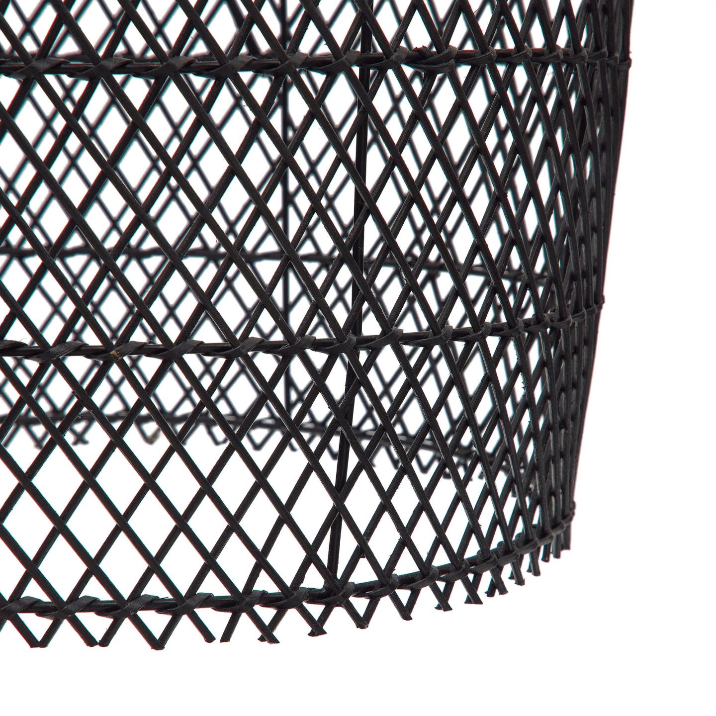 Lampa wisząca DOMITILA czarny rattan La Forma    Eye on Design
