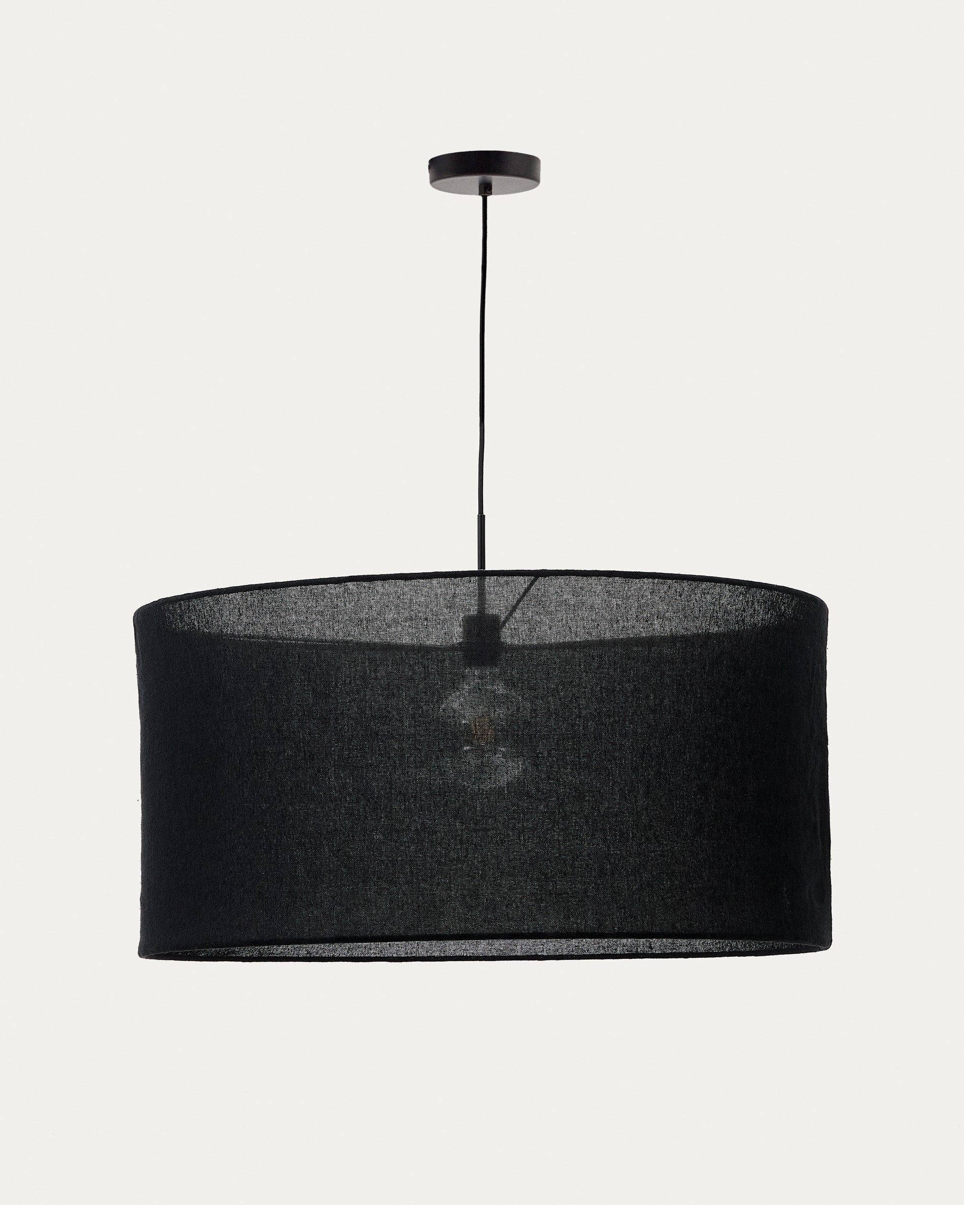 Lampenschirm der hängenden Lampe Mariela Czarny Liniana