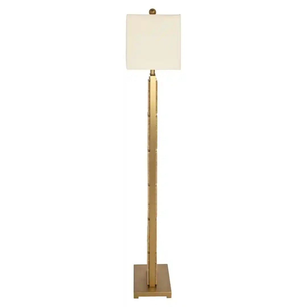 Stehlampe MEYRA brauner Marmor
