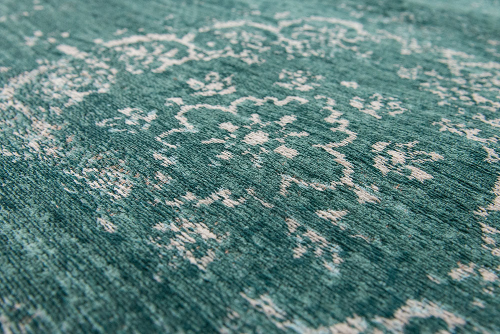 Medallion rug Jade Green