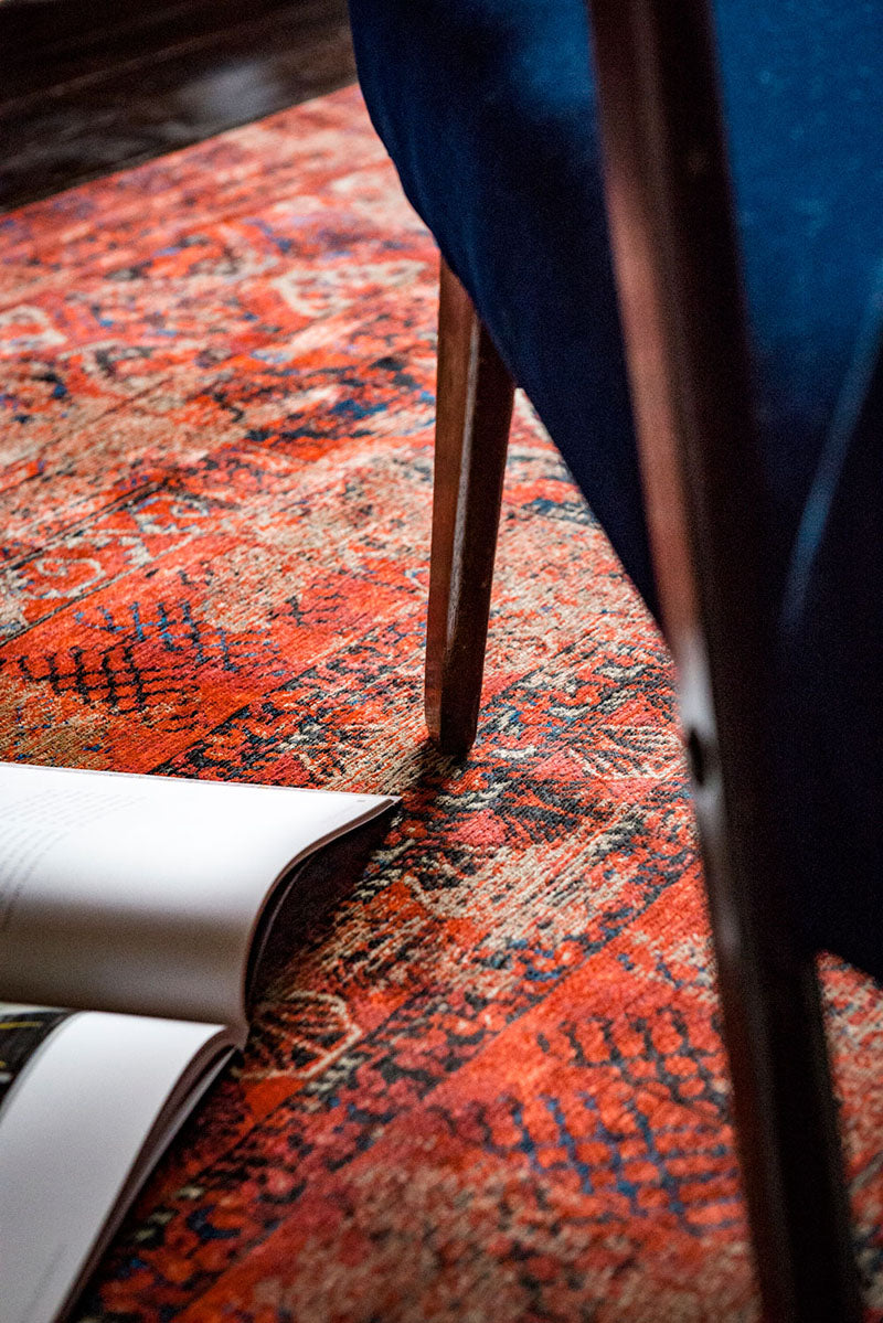 Hadschlu rug red red
