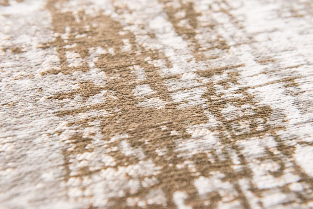 Griff Beton Dschungel Teppich Beige