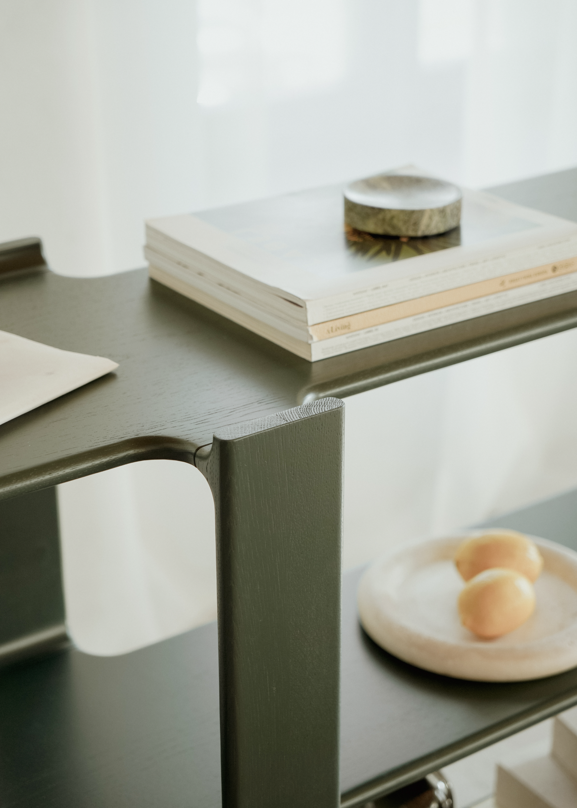 LIGO DUO Shelf Pink Oak Wood