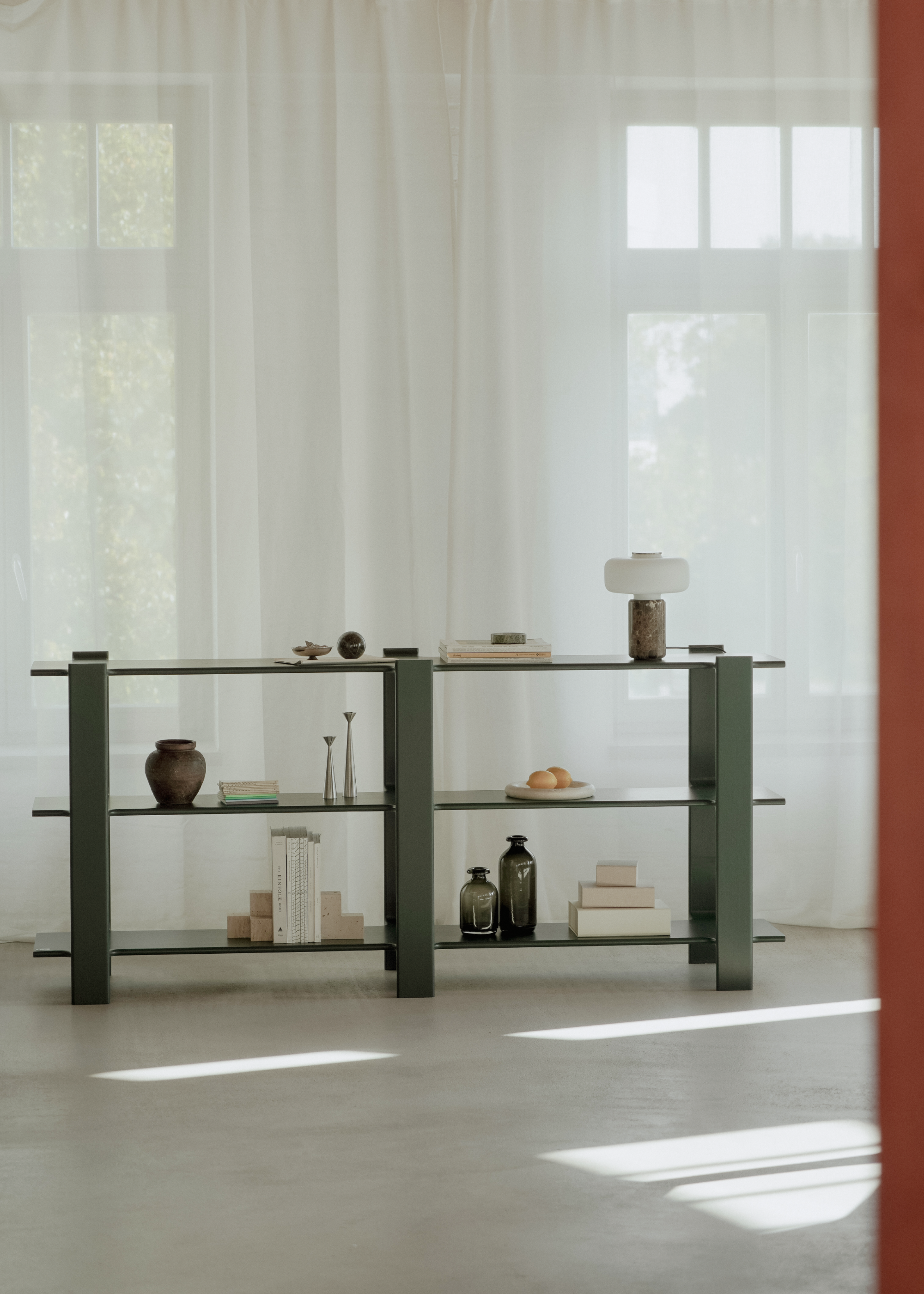 LIGO DUO Shelf dark oak wood