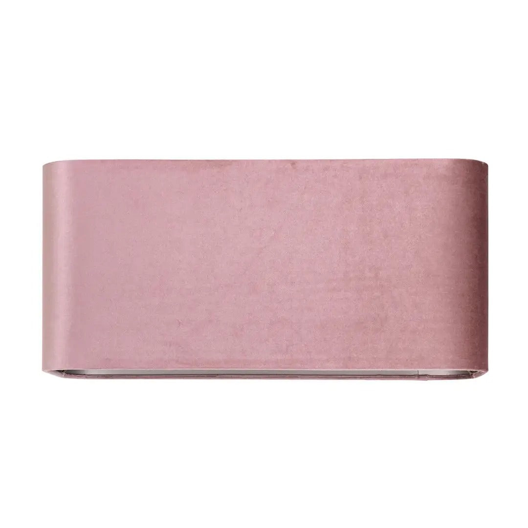 Rechteckiger Lampenschirm OLD rosa
