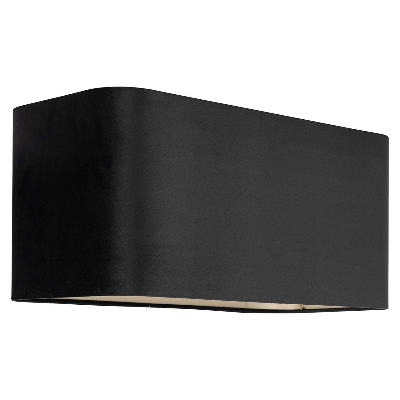 Rectangular lampshade MADDY black
