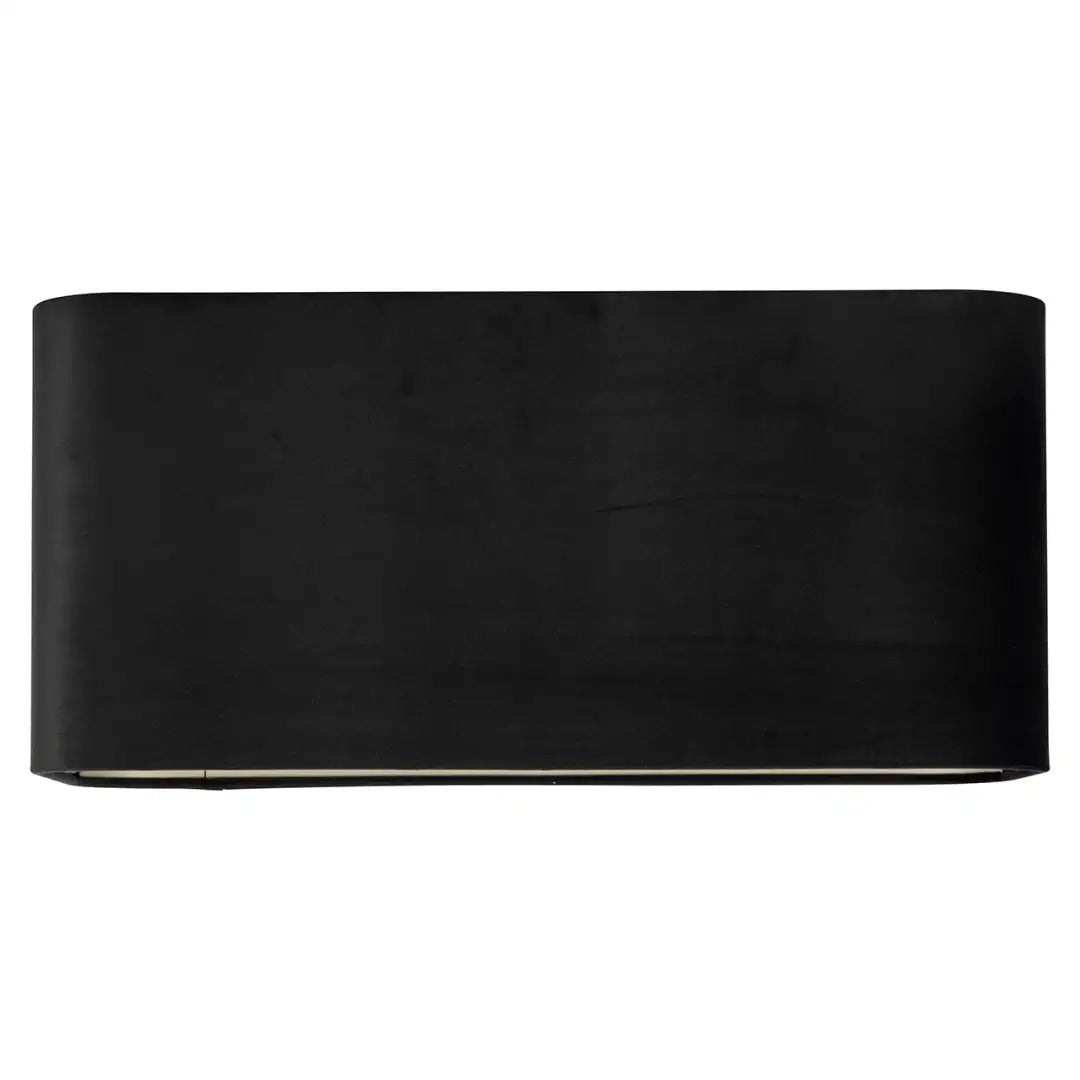 Rectangular lampshade MADDY black