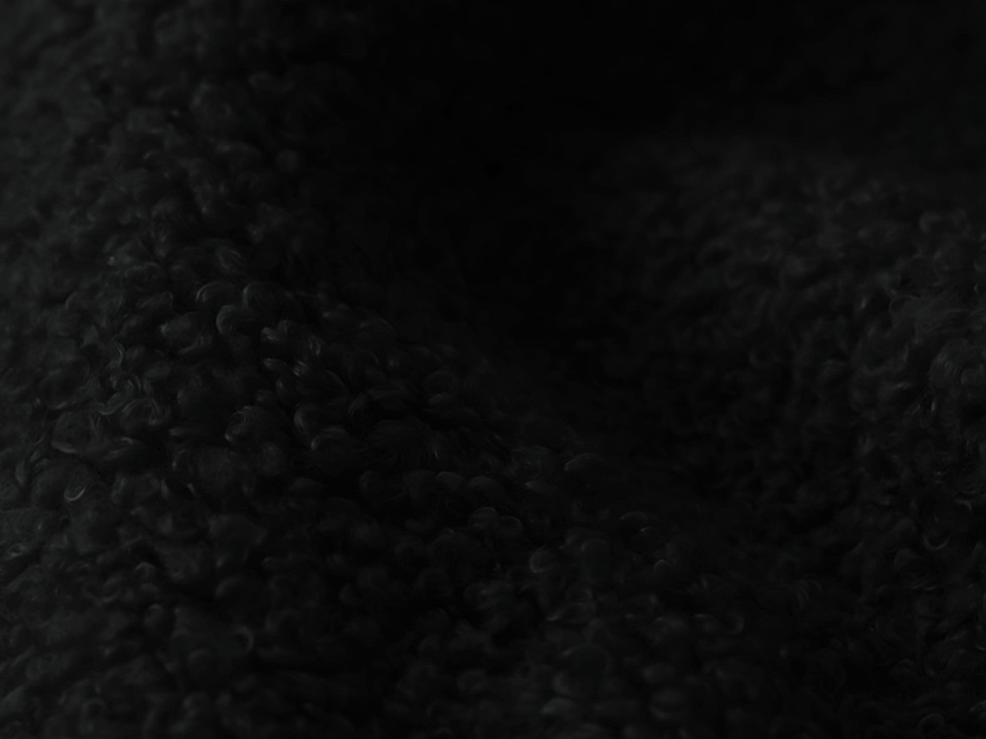 Sofa für 3 Personen mit Schlaf-Funktion LOHI schwarz Boucle