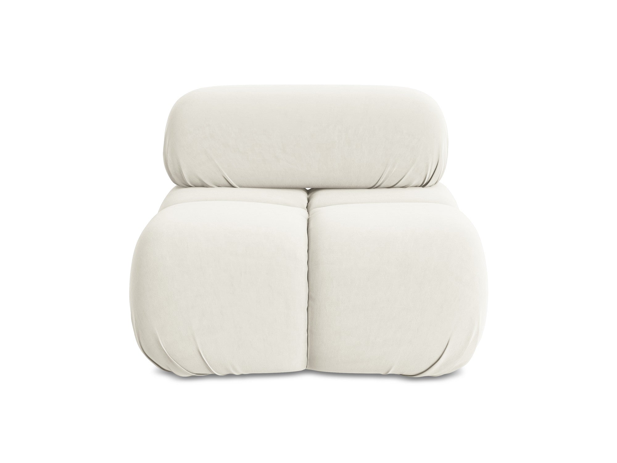Sessel / Samtmodul LOKUA hellbeige