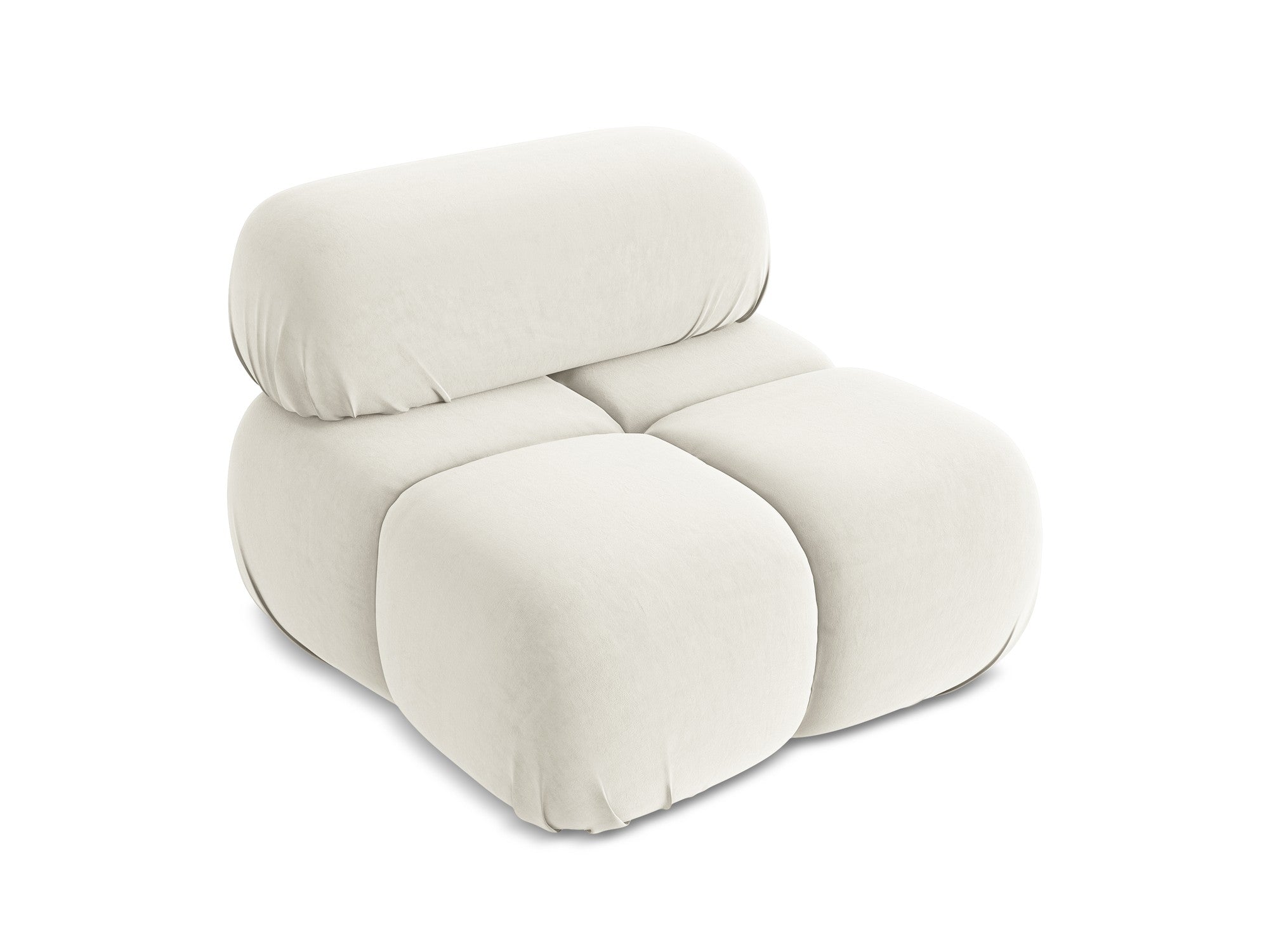 Sessel / Samtmodul LOKUA hellbeige