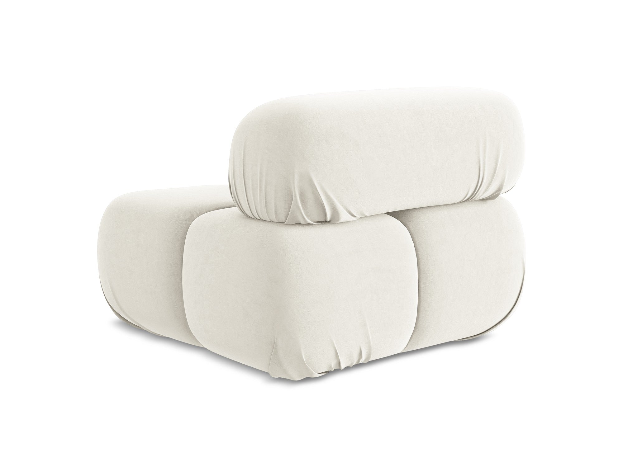 Sessel / Samtmodul LOKUA hellbeige