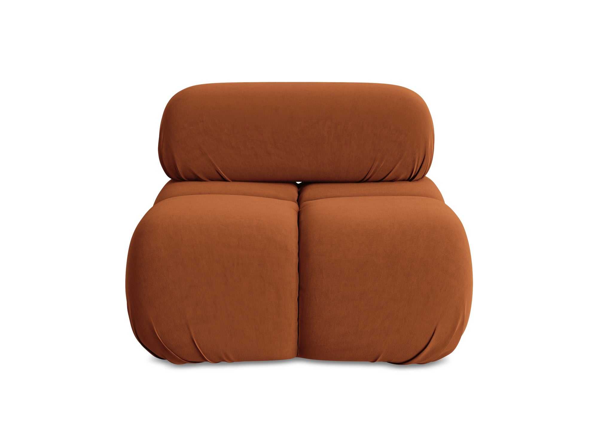Sessel / Samtmodul LOKUA Terrakotta