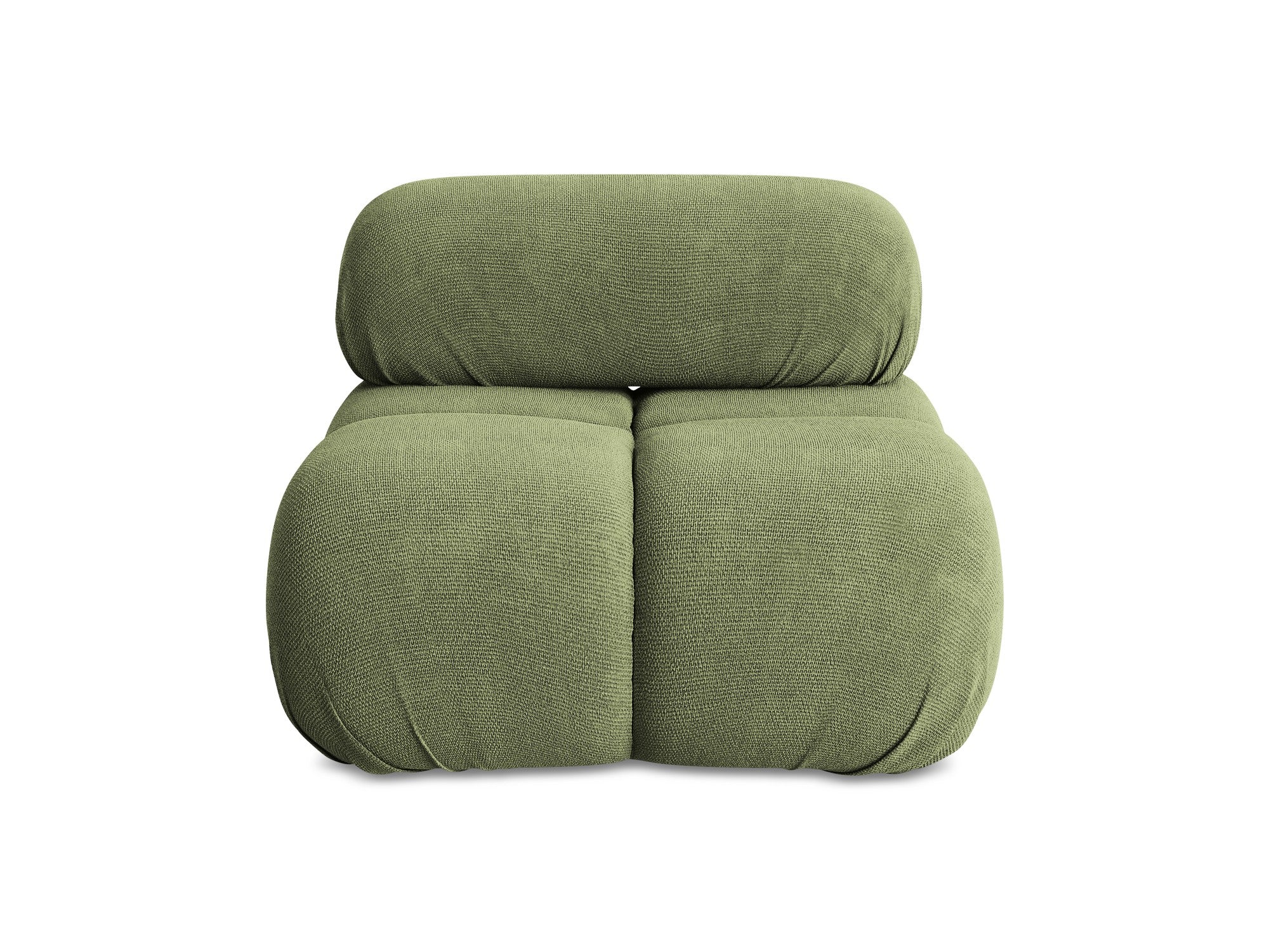 Sessel / Modul LOKUA grüner Chenille