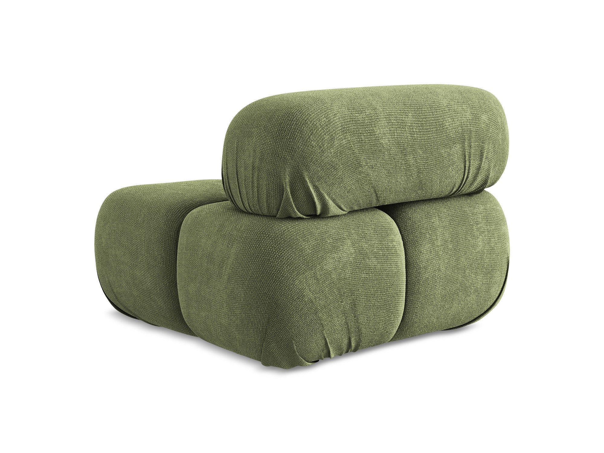 Sessel / Modul LOKUA grüner Chenille