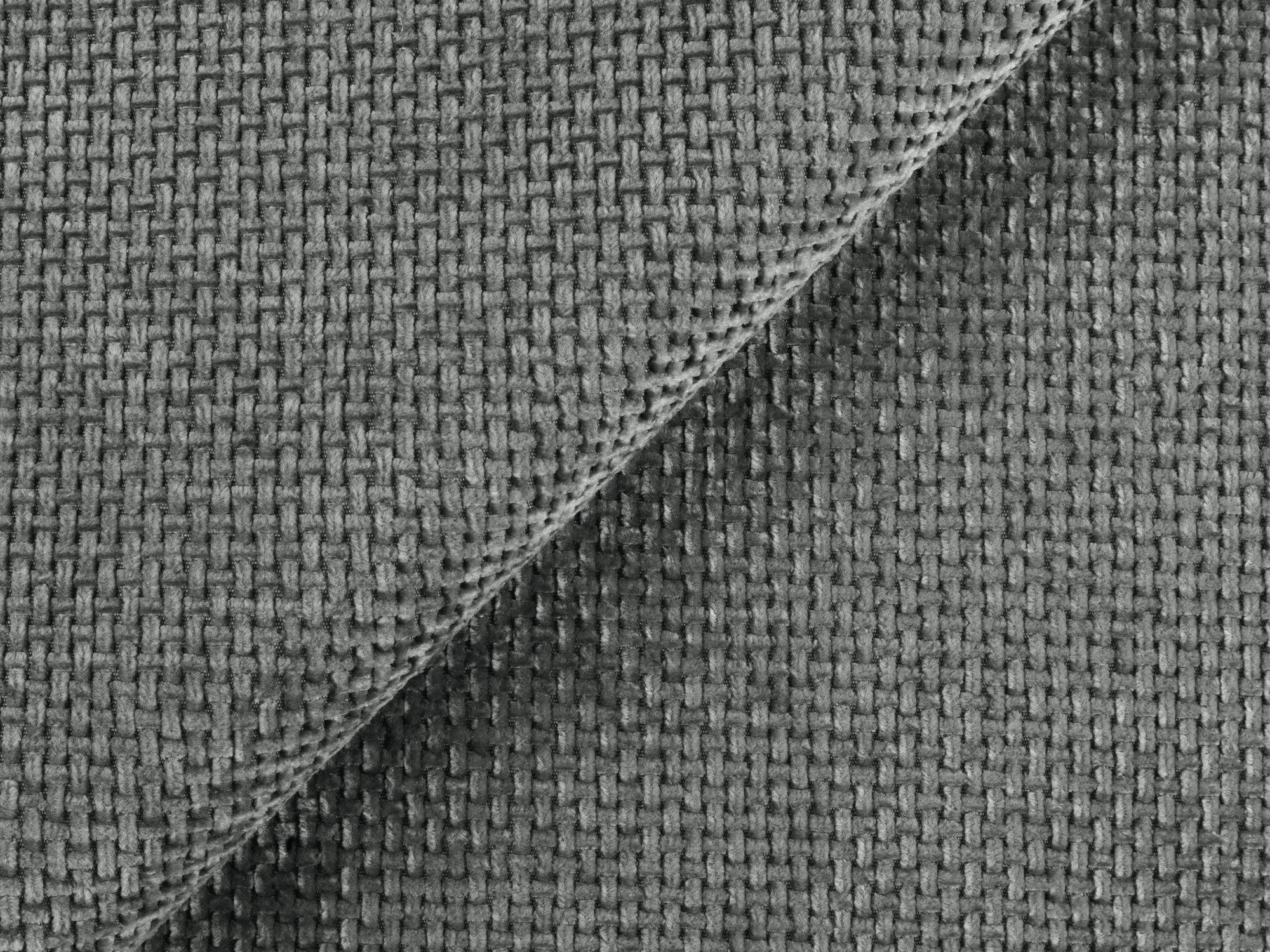 Modulares 3-Sitzer-Sofa LOKUA graues Chenille