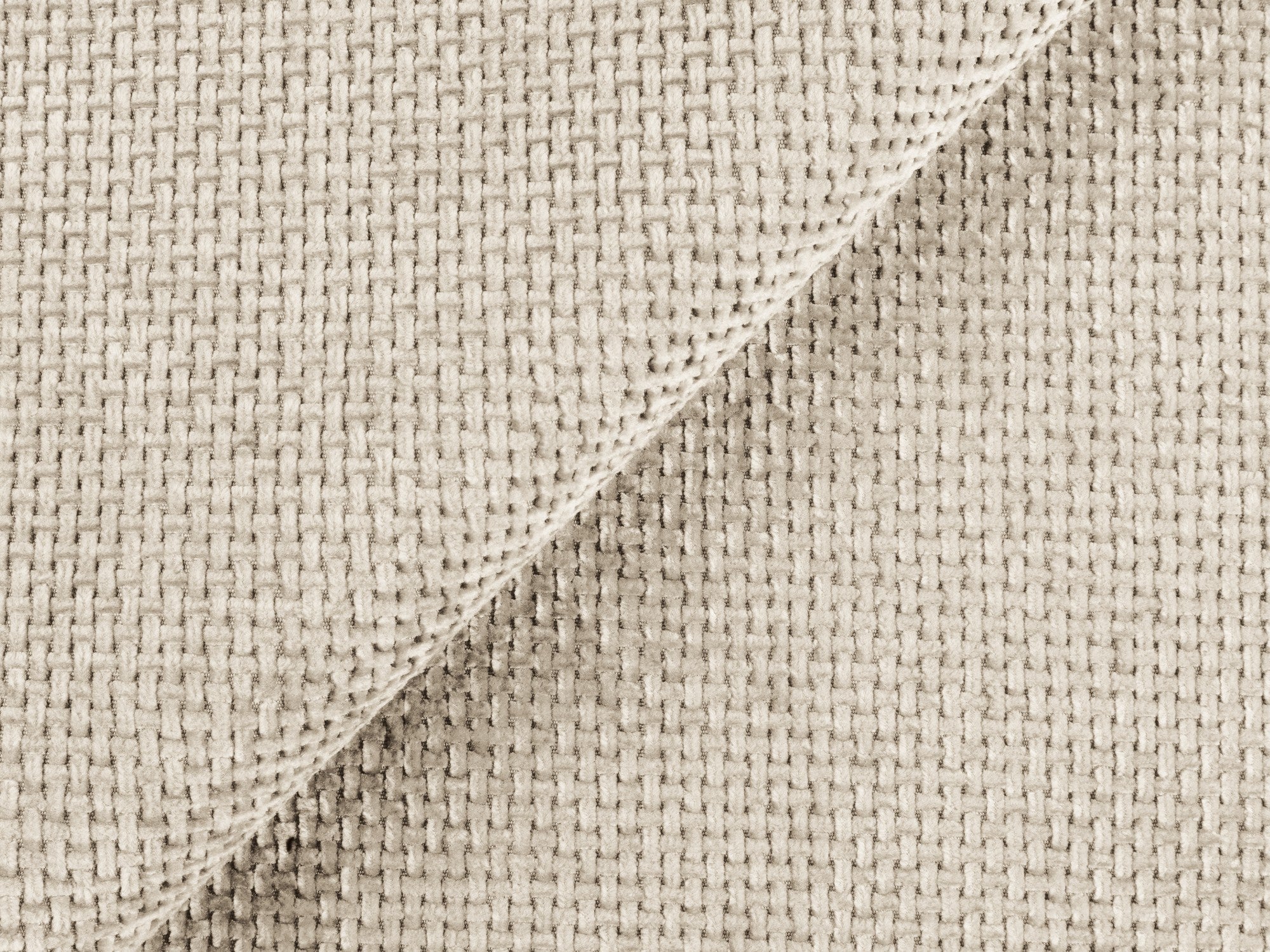 Pouf / module LOKUA light beige chenille