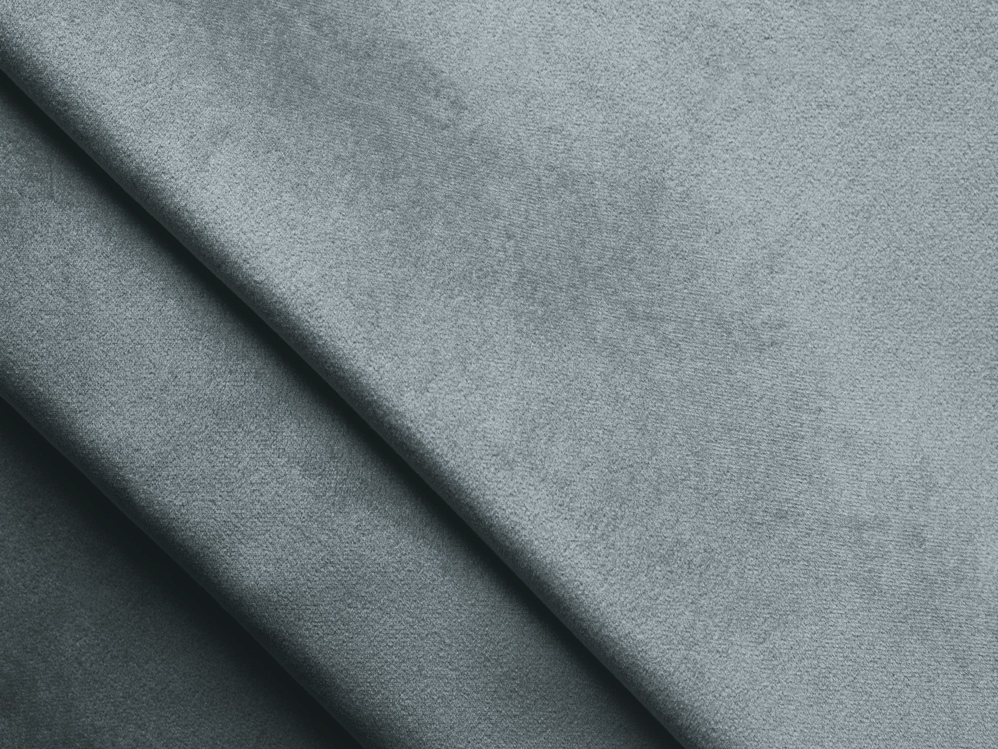 Modularer Samt-Ecksofa rechts LOKUA hellblau