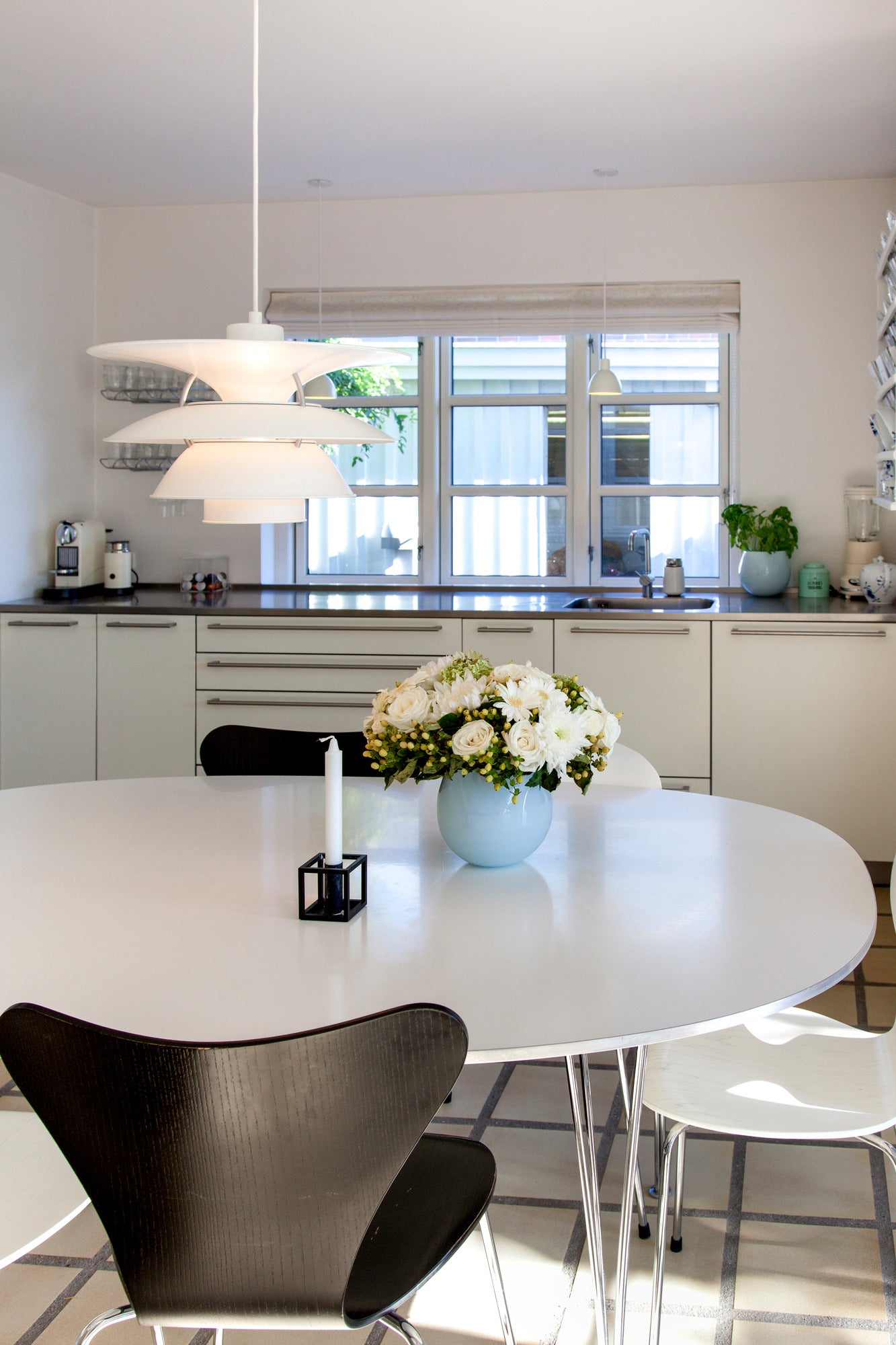 Pendelleuchte PH 5-4½ & PH 6½-6 weiß