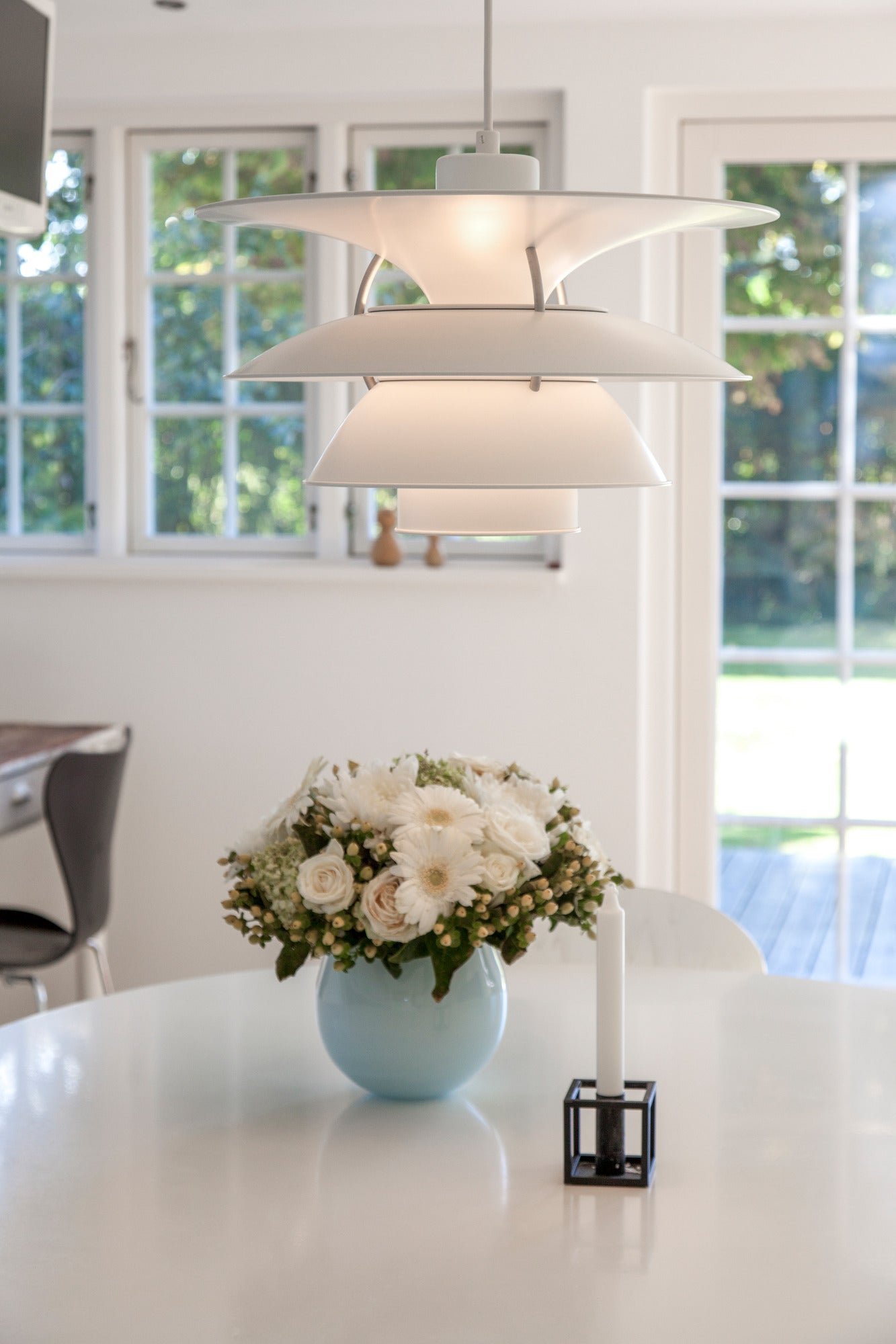 Pendelleuchte PH 5-4½ & PH 6½-6 weiß