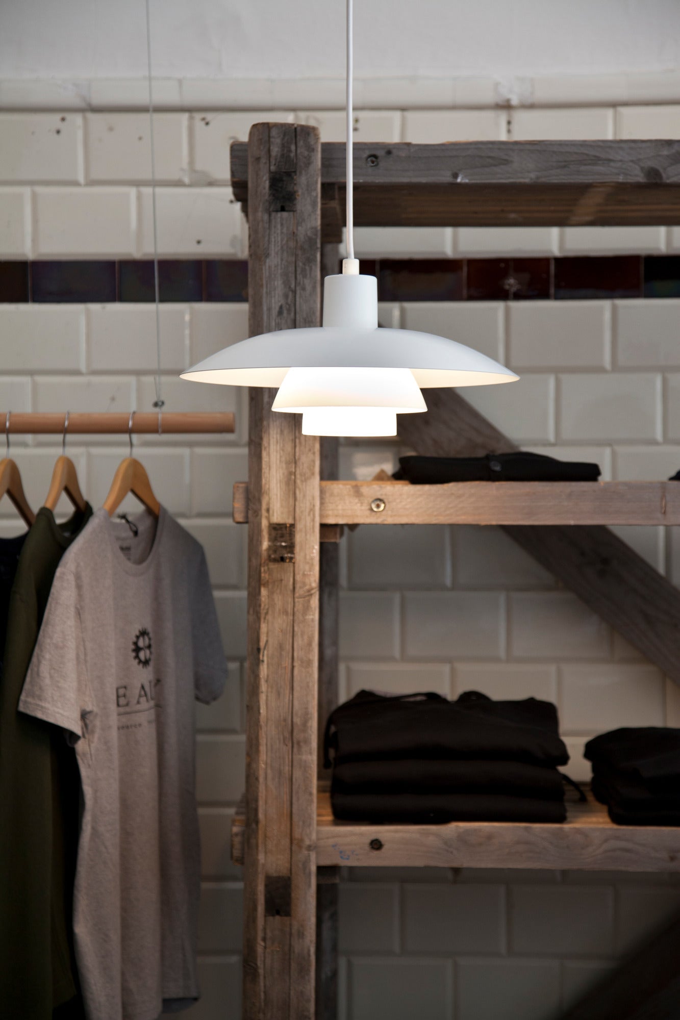 Pendelleuchte PH 4/3 weiß