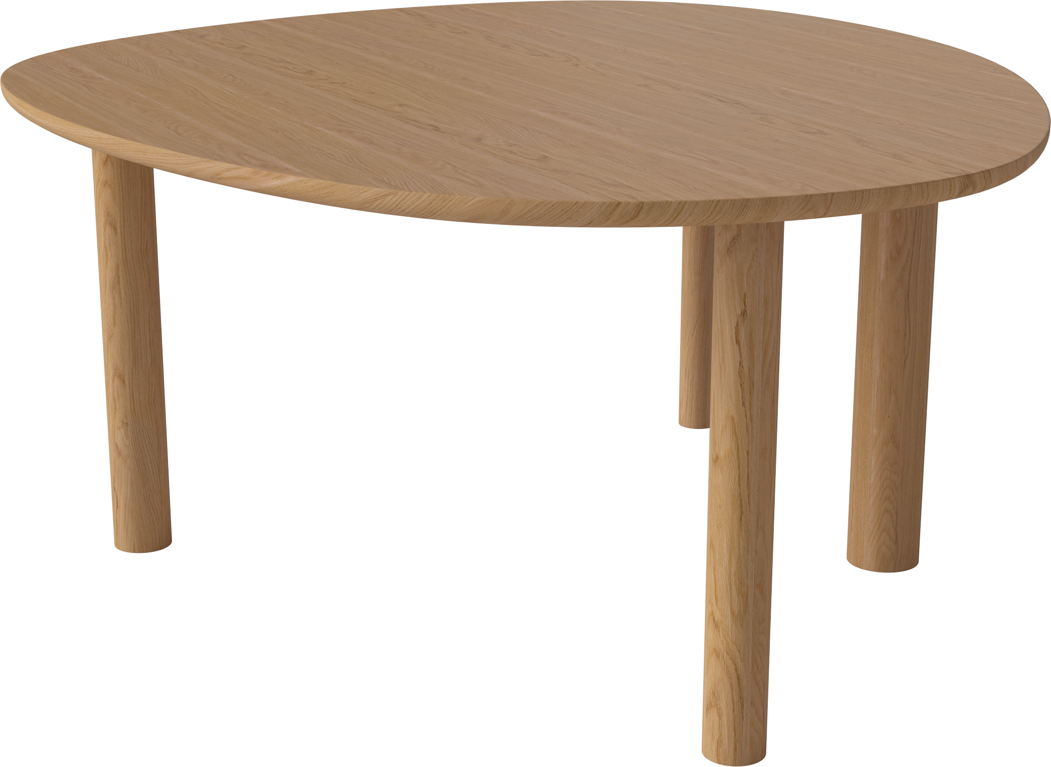 Latal oak wood table