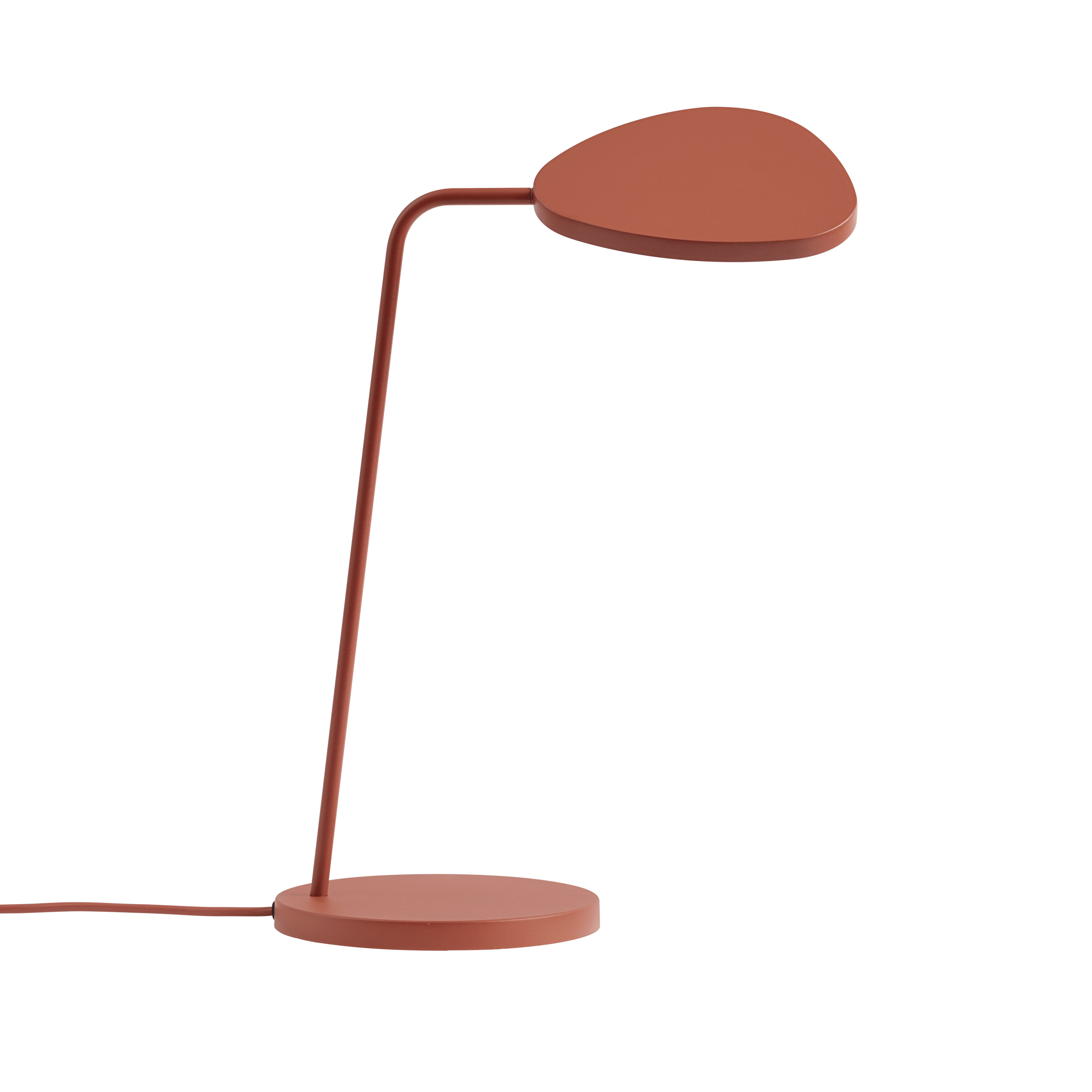 Lampa stołowa LEAF ceglany