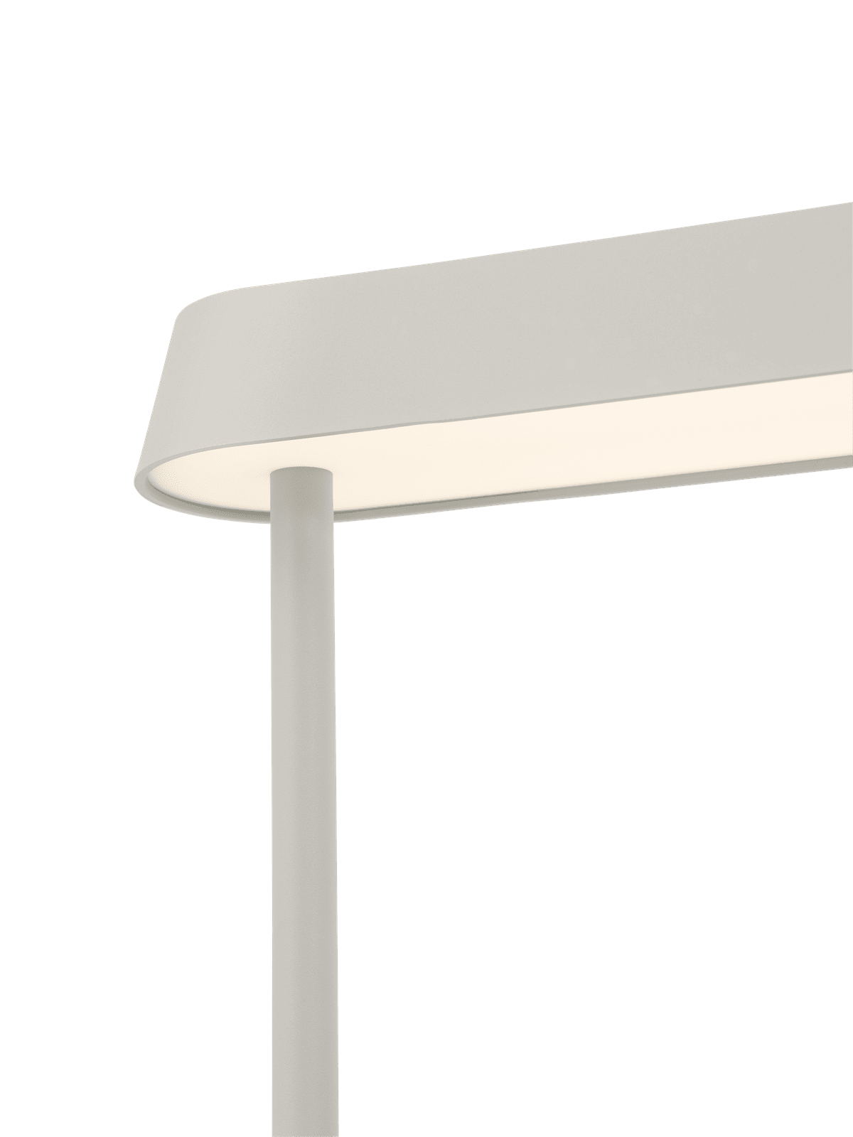 Schreibtischlampe LINEAR hellgrau