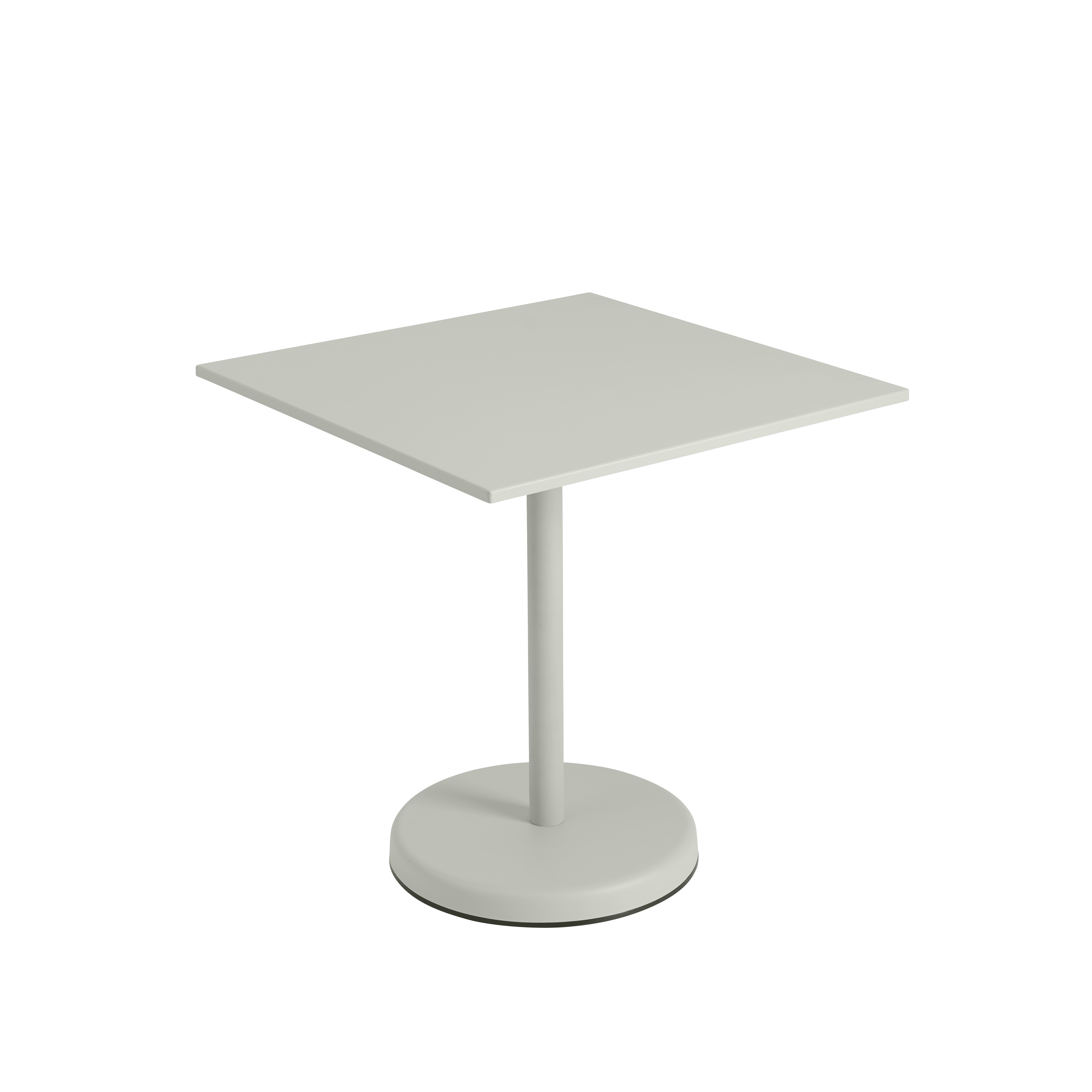 Barhocker-Tisch LINEAR grauer Stahl
