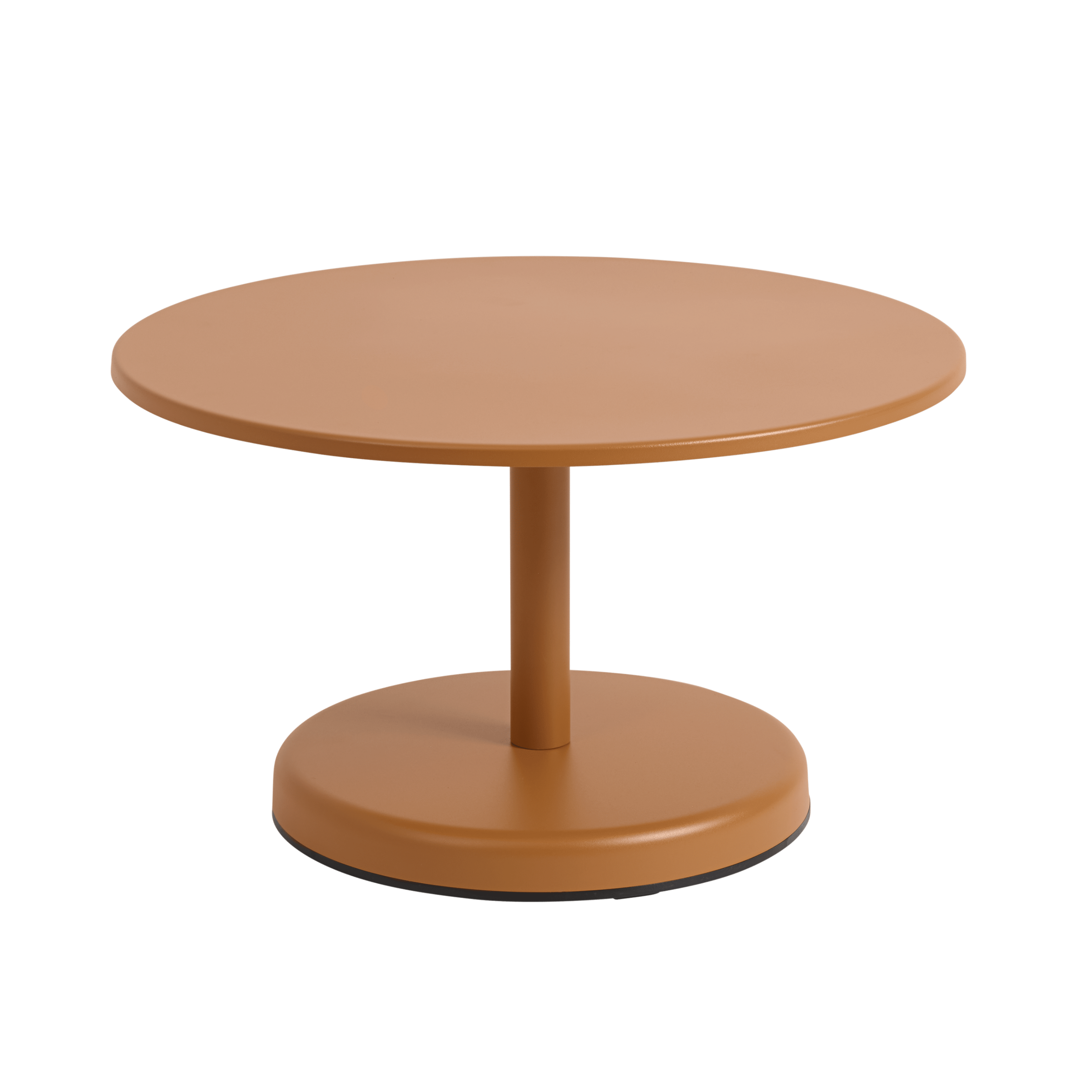 LINEAR Outdoor Coffee Table Orange Steel