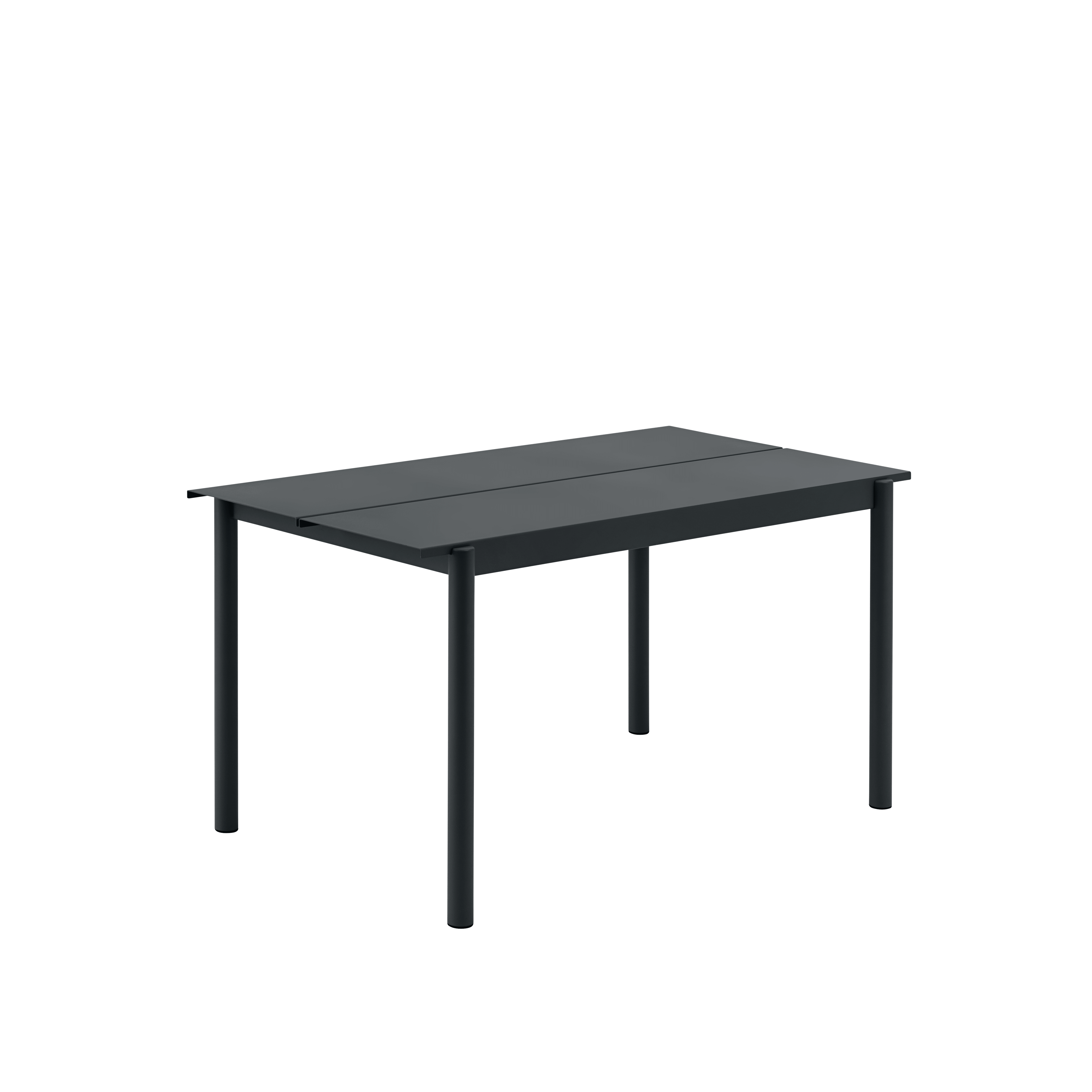 Tisch für den Außenbereich LINEAR schwarze Stahl