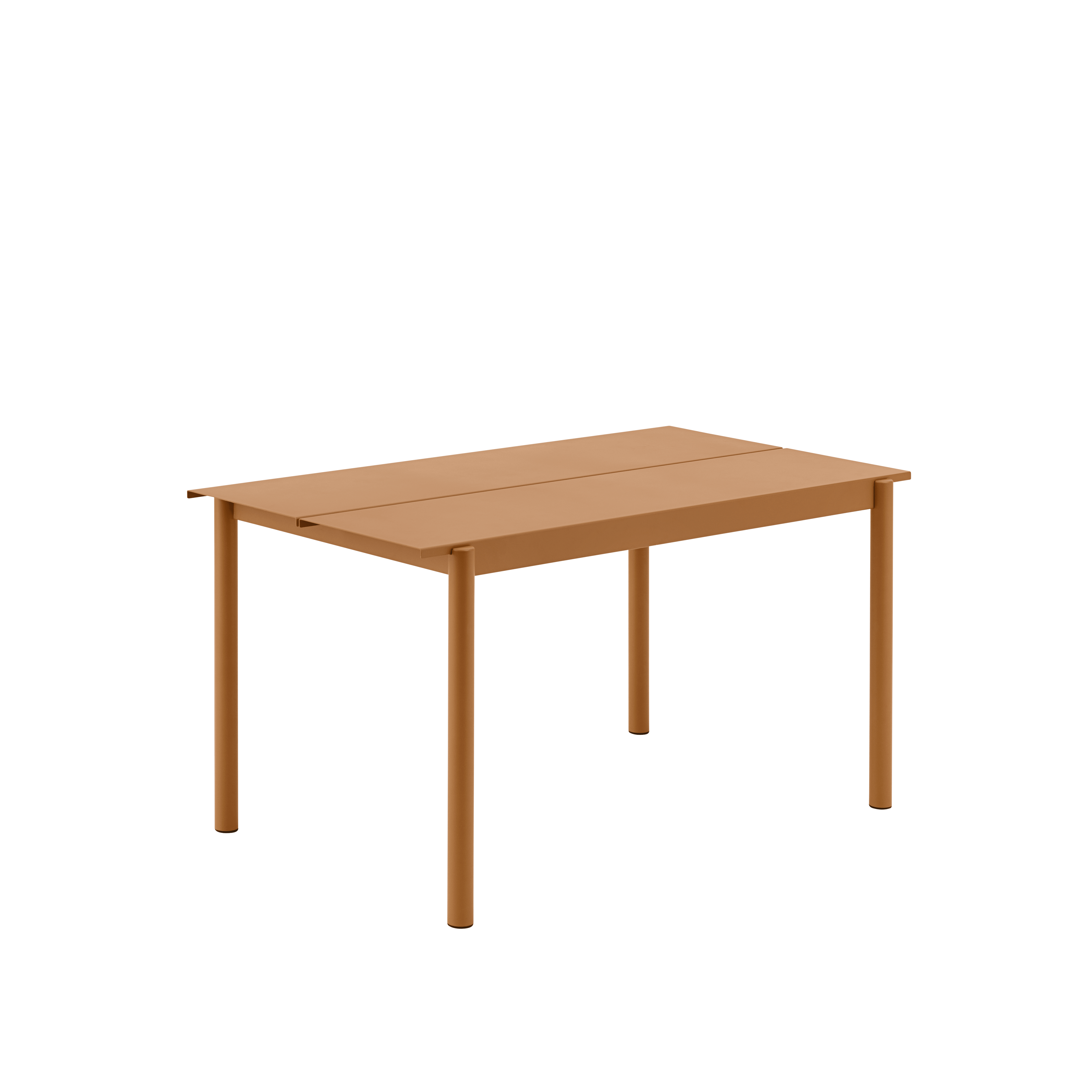 Tisch für den Außenbereich LINEAR orange Stahl