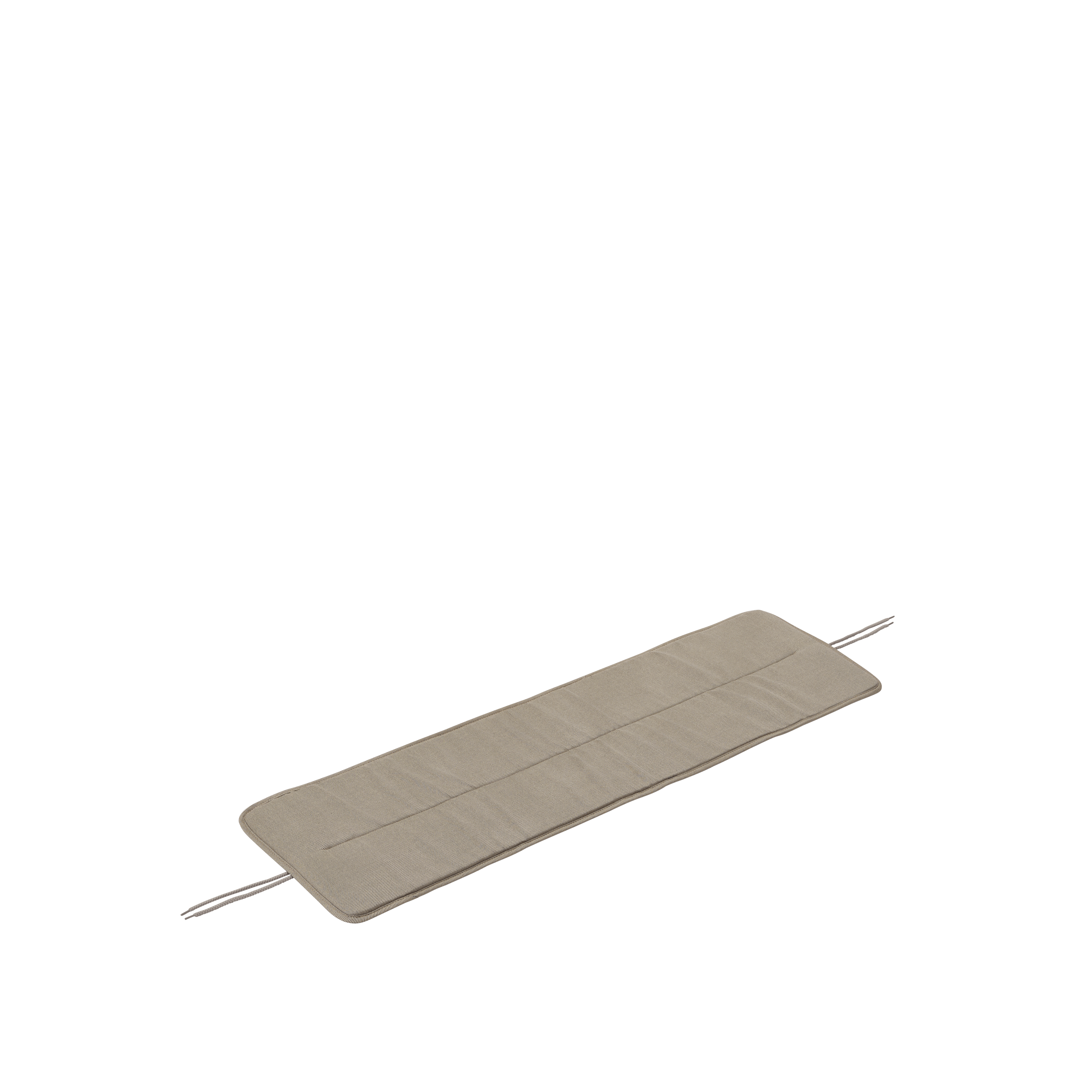 Gartenbank LINEAR taupe Stahl