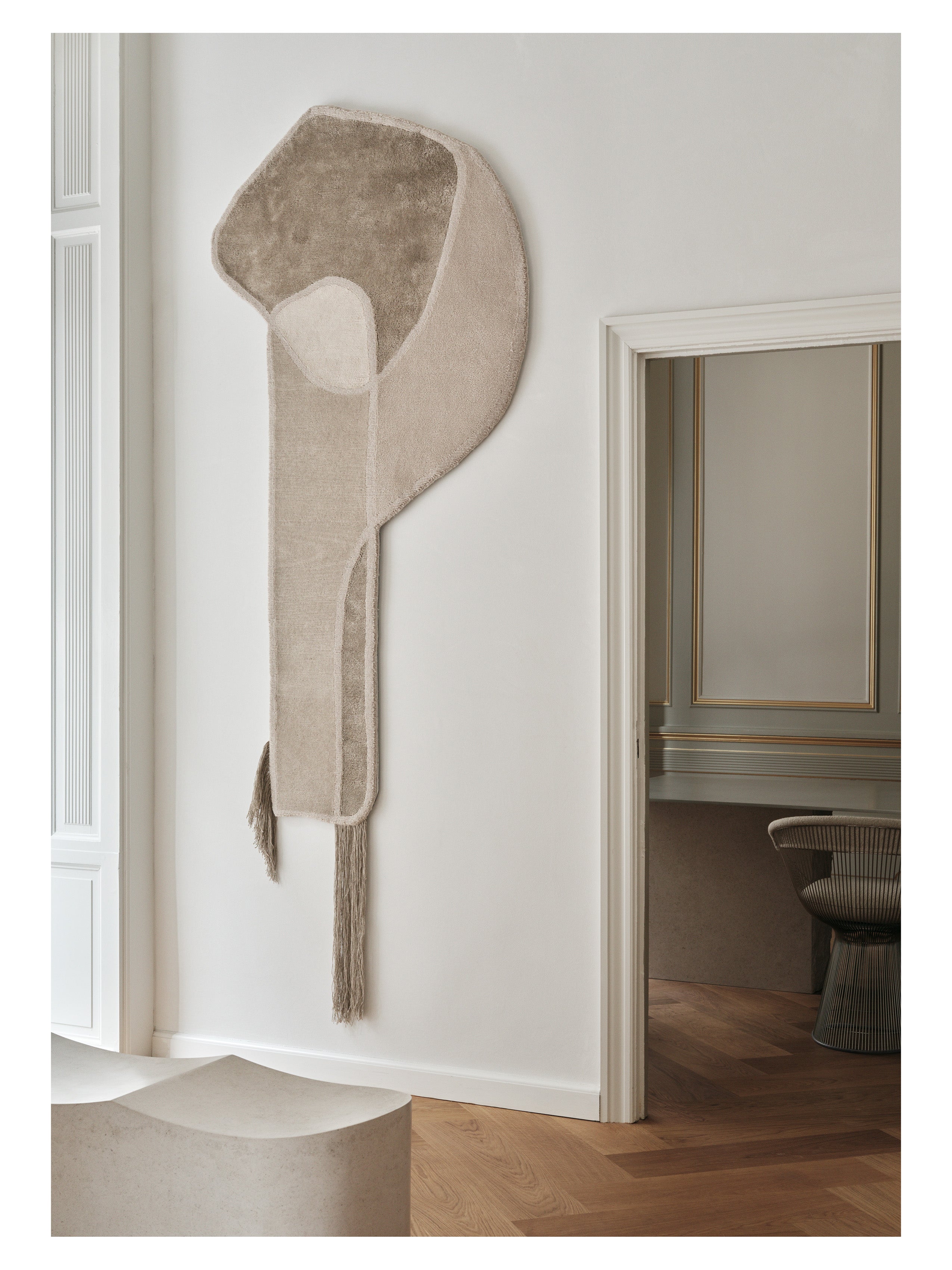 AWRY FRAME Beige Rug