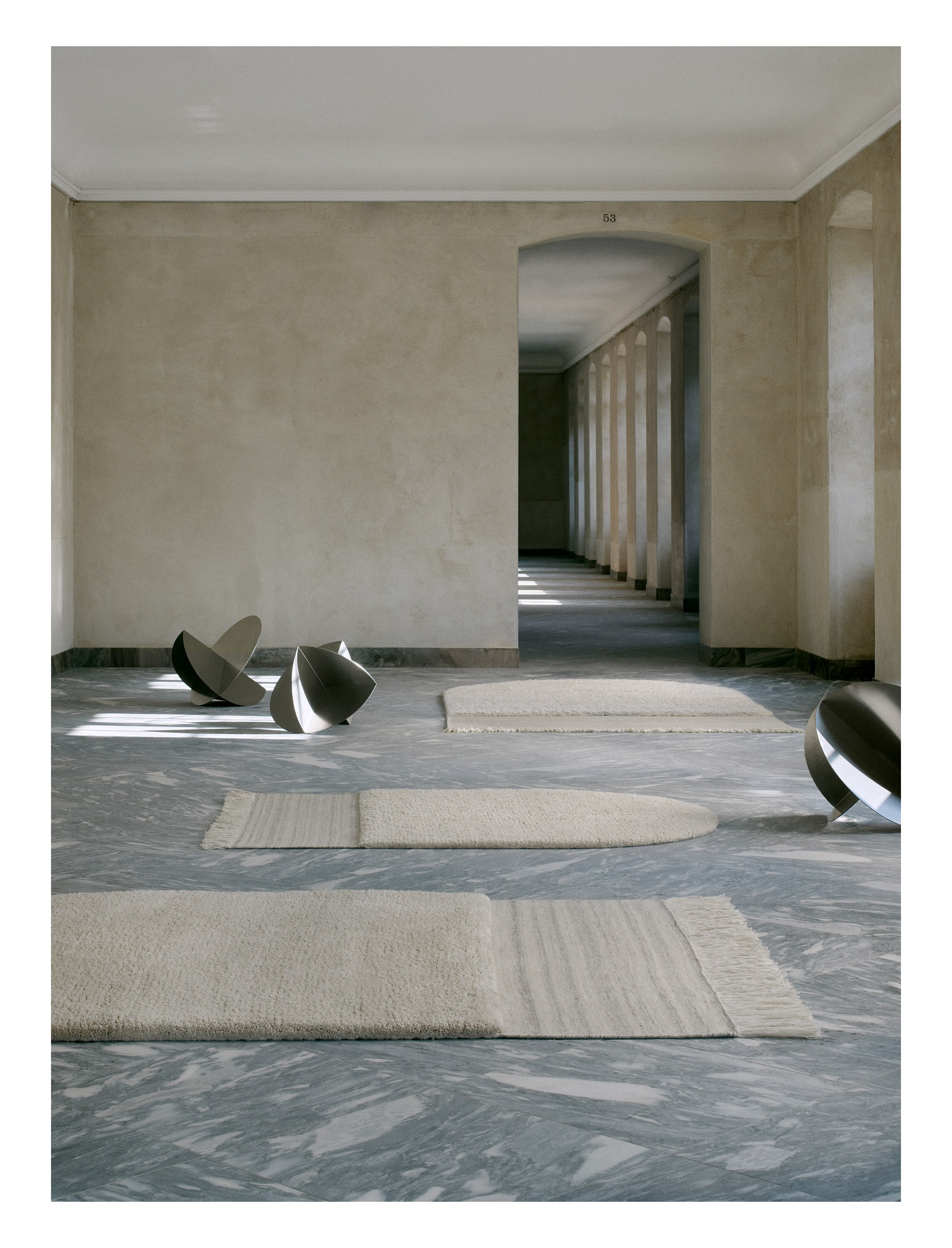 ETERNAL EYE Rug - NATURAL beige