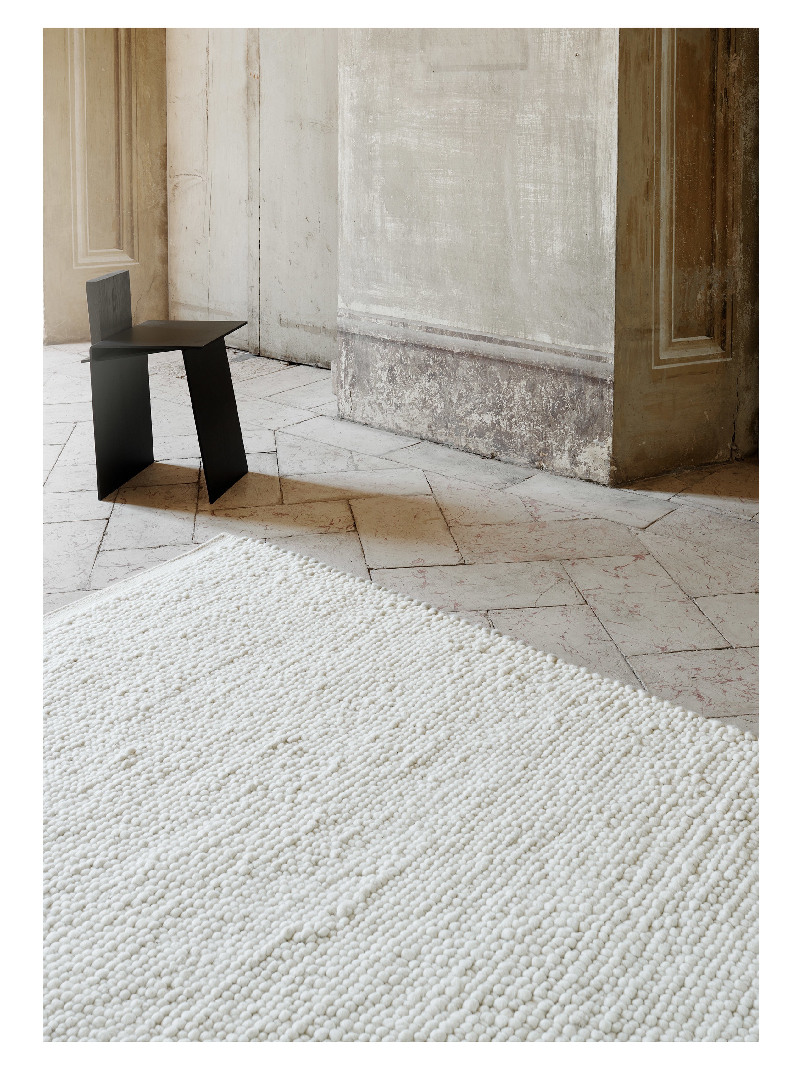 White Flavia rug