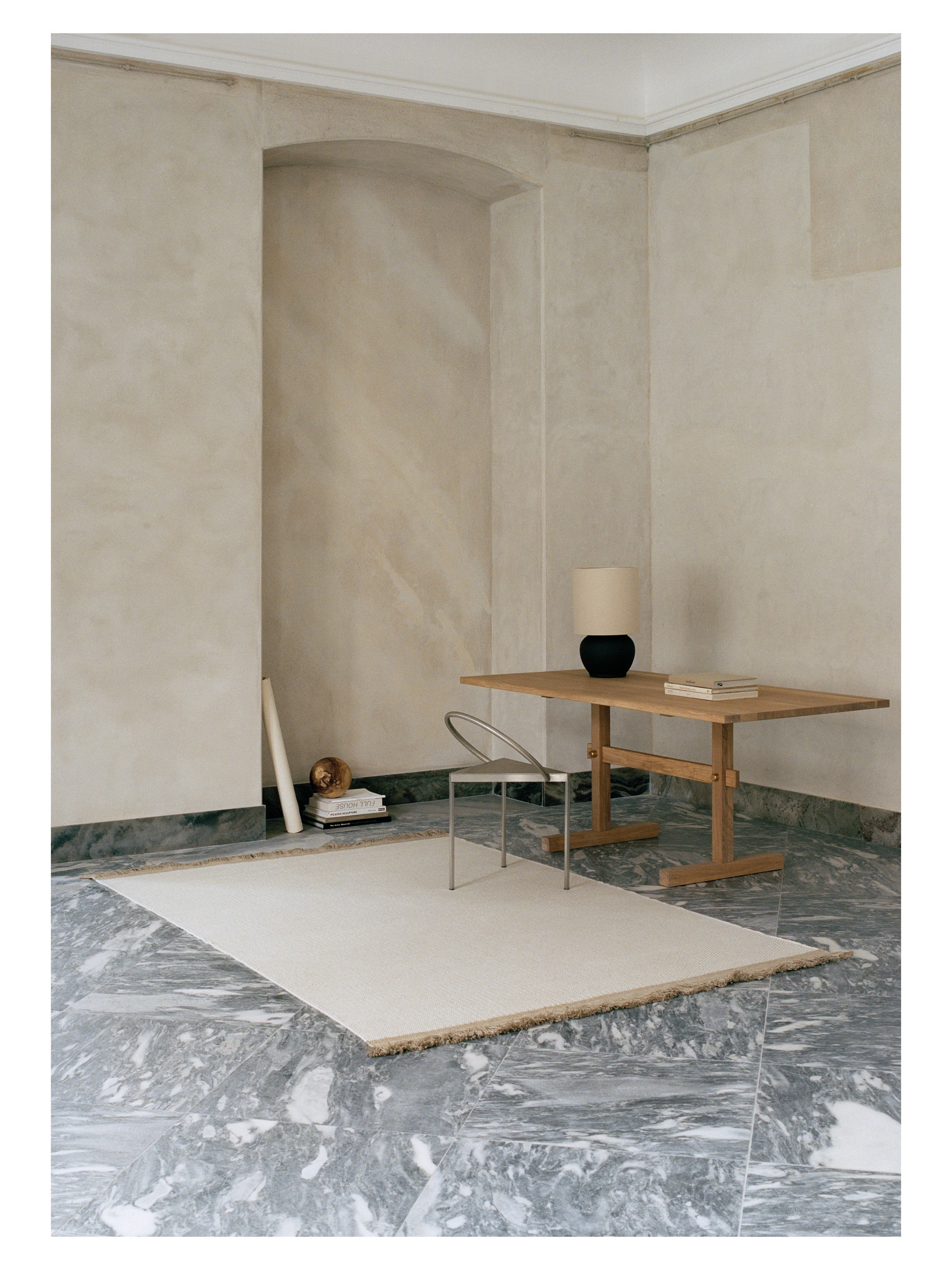 PASTORAL UNITY Gray Rug