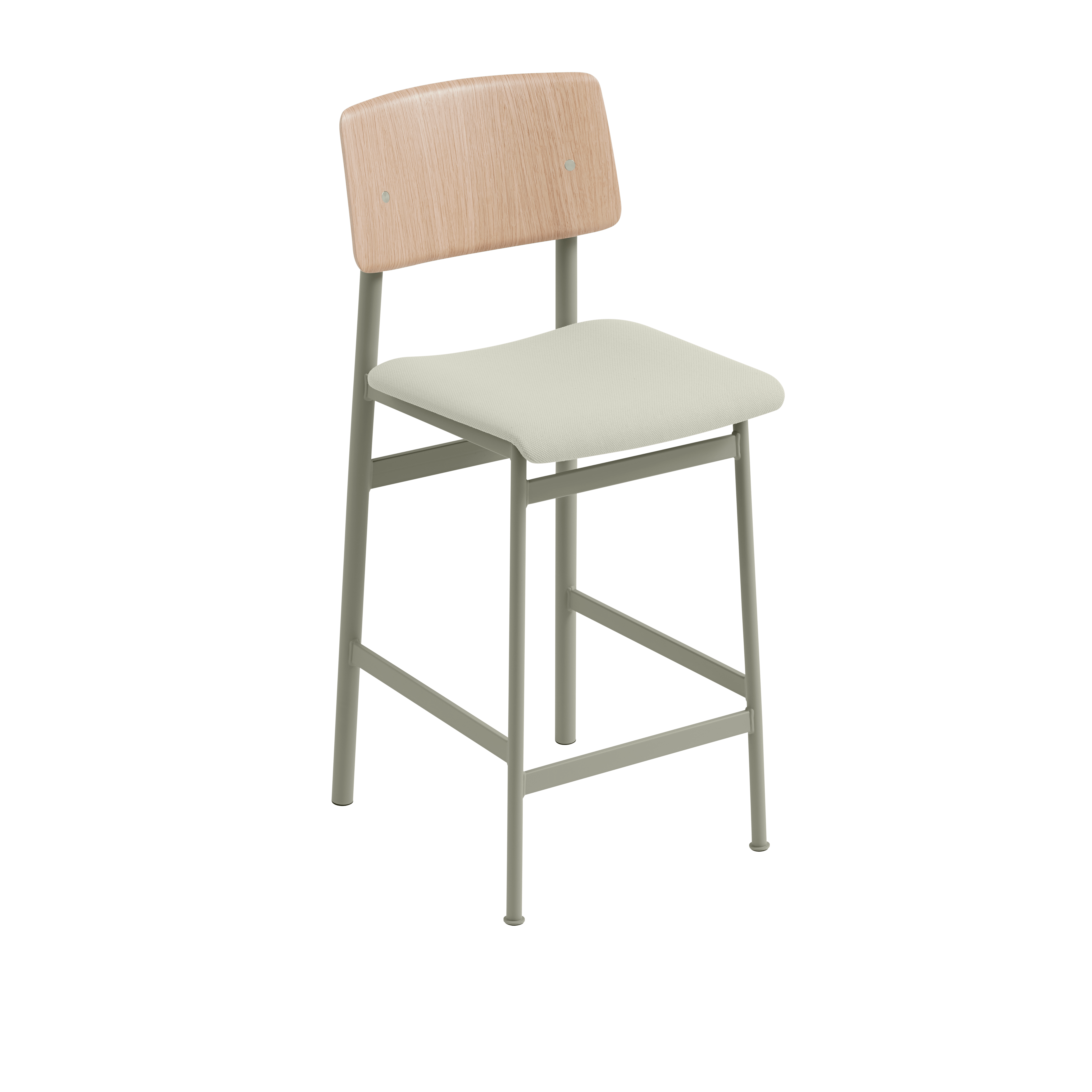 Personalized LOFT Bar Stool with Green Base