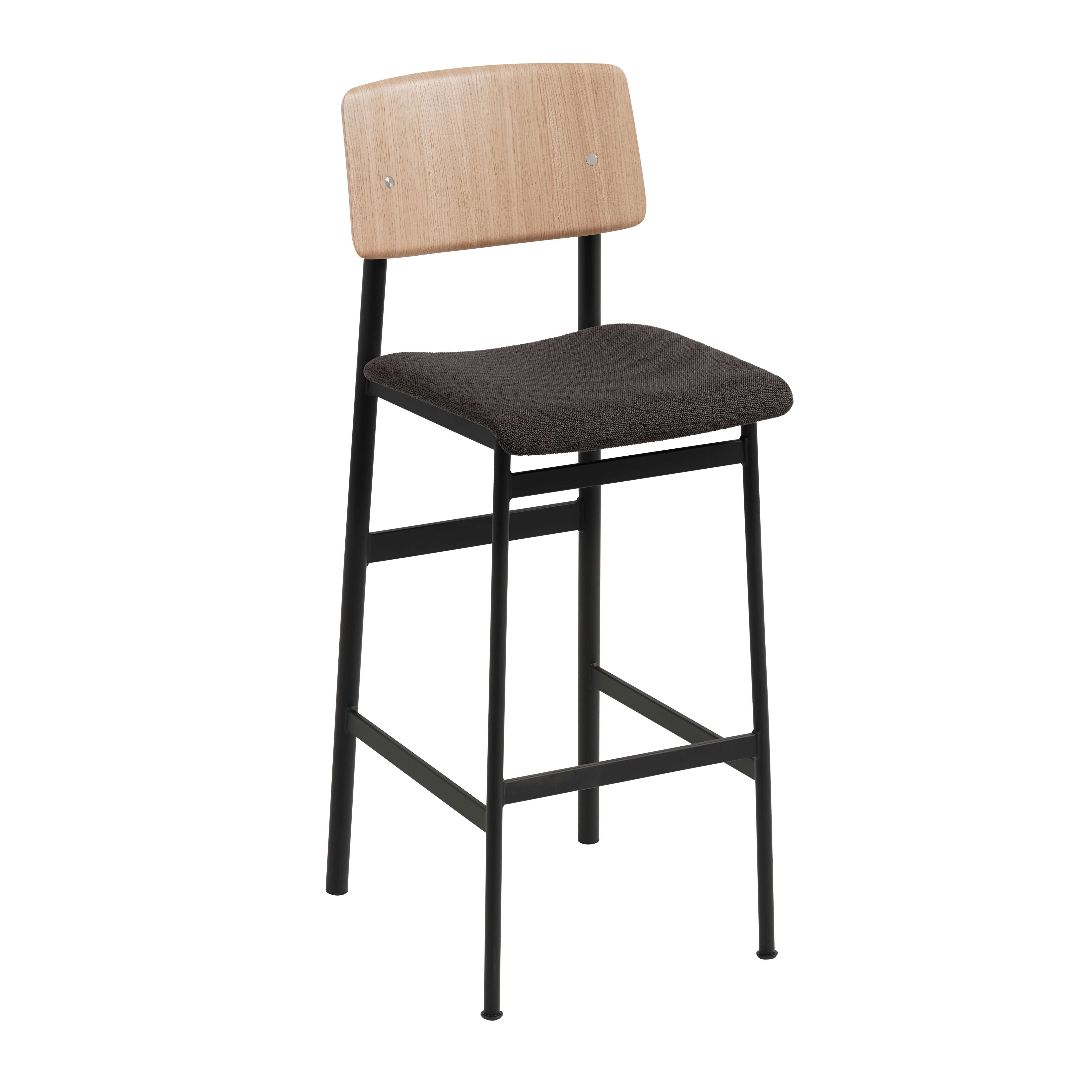 Personalized LOFT Bar Stool with Black Base