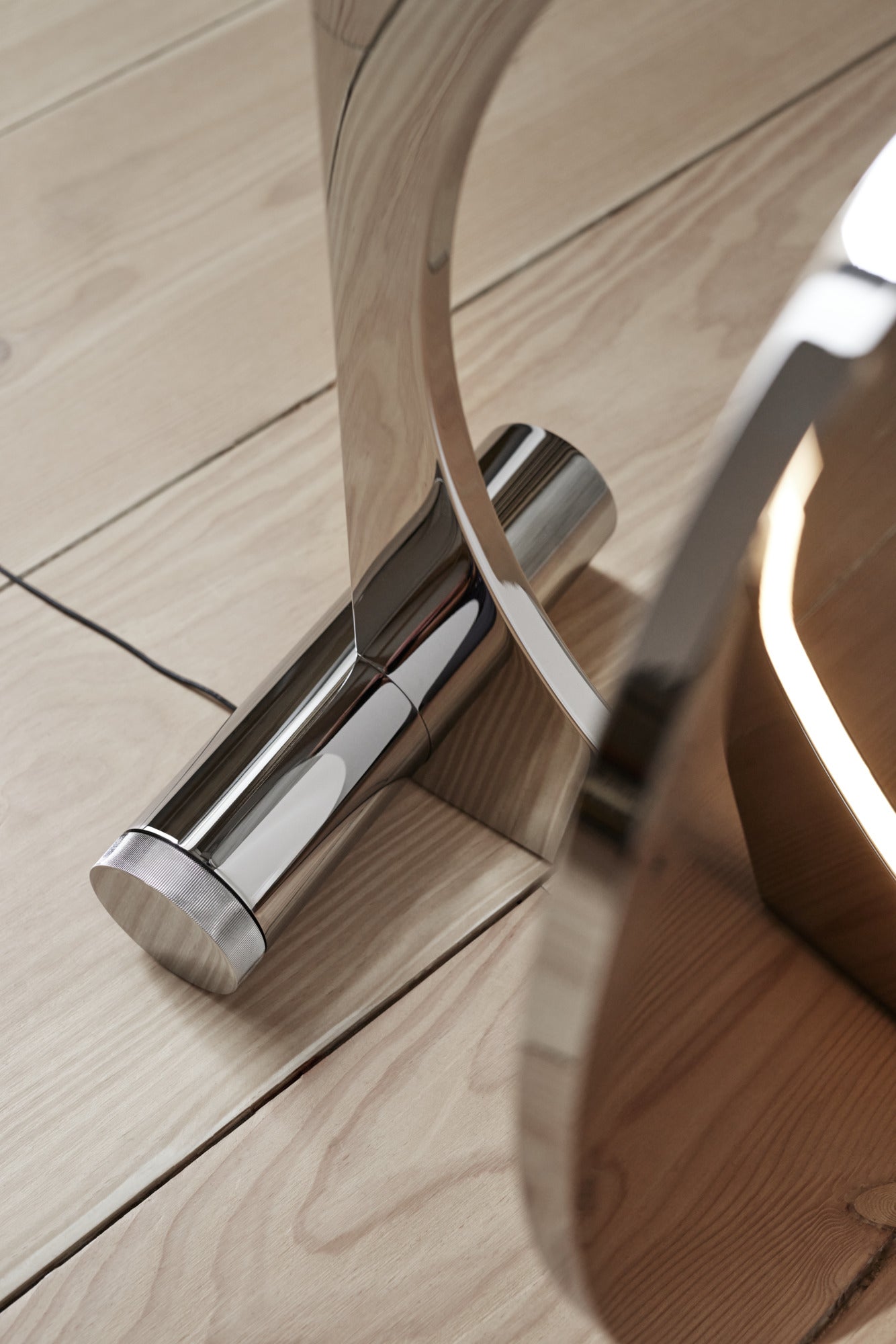 Stehlampe MOONSETTER verchromt