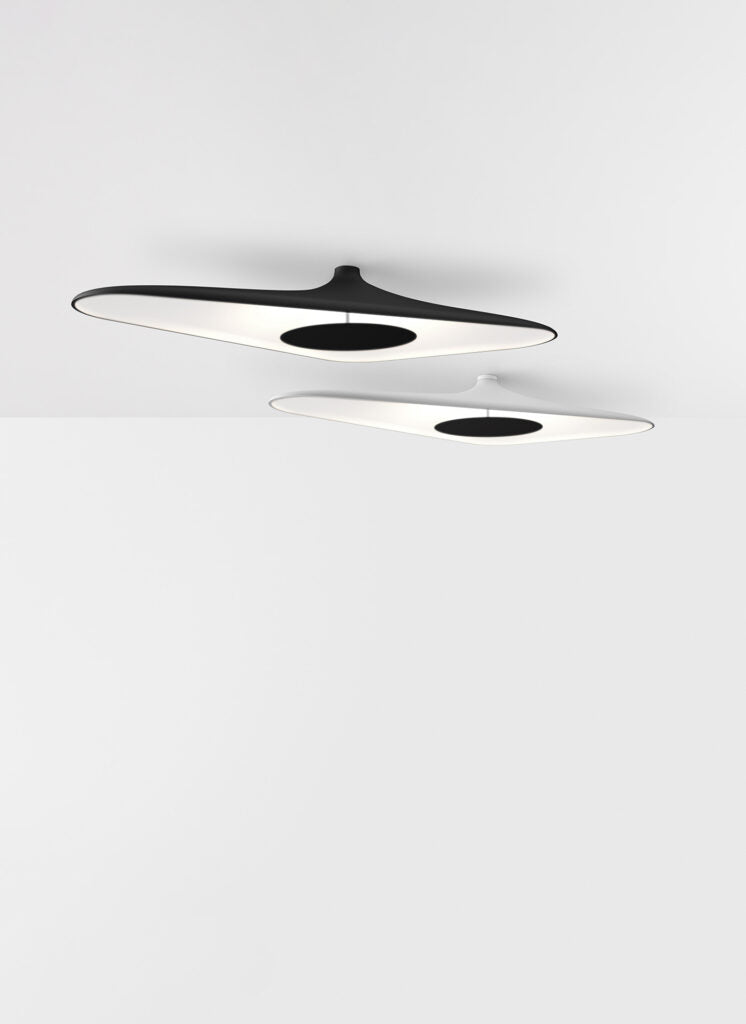 Soleil black ceiling lamp