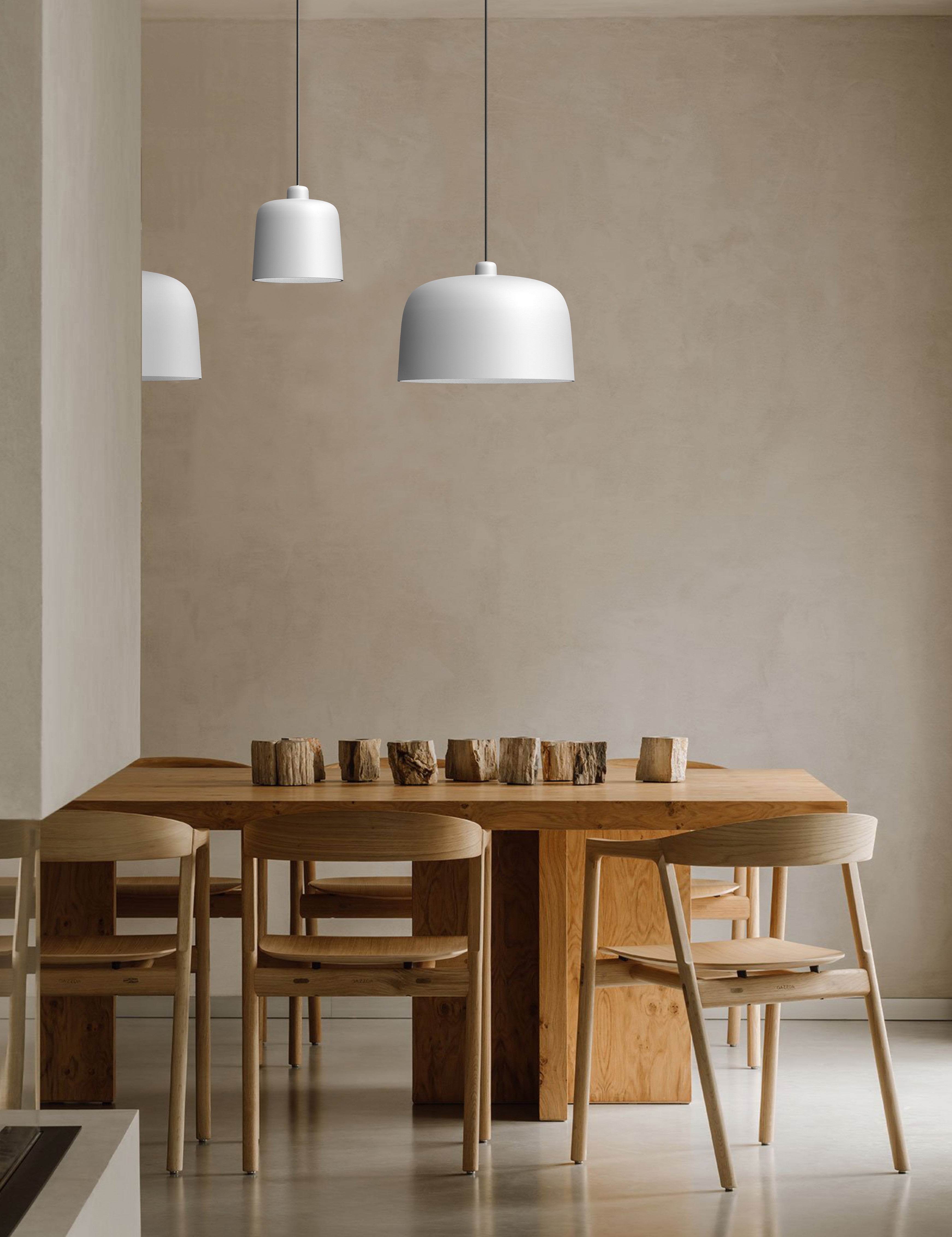 Gray hanging lamp