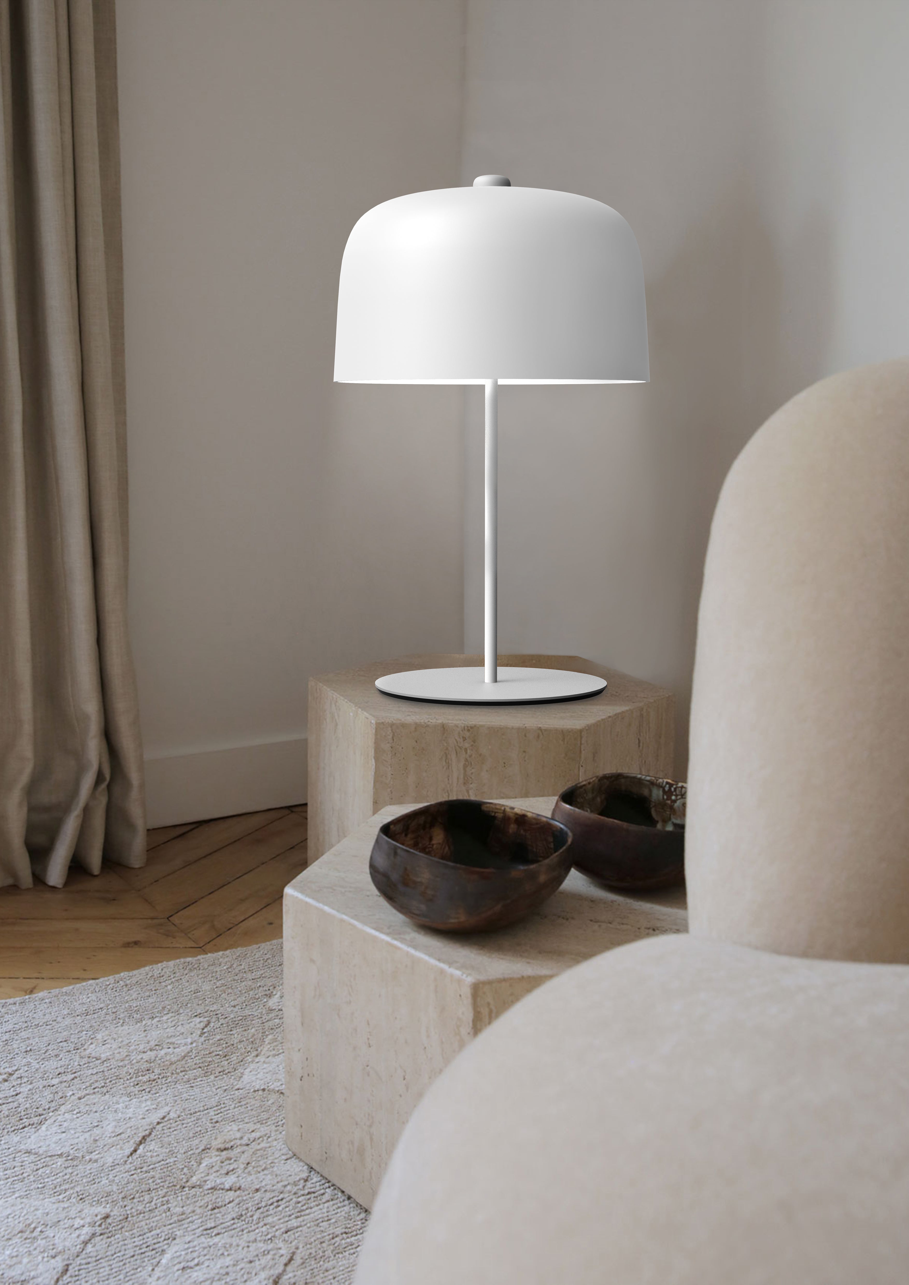 Table lamp white ziles